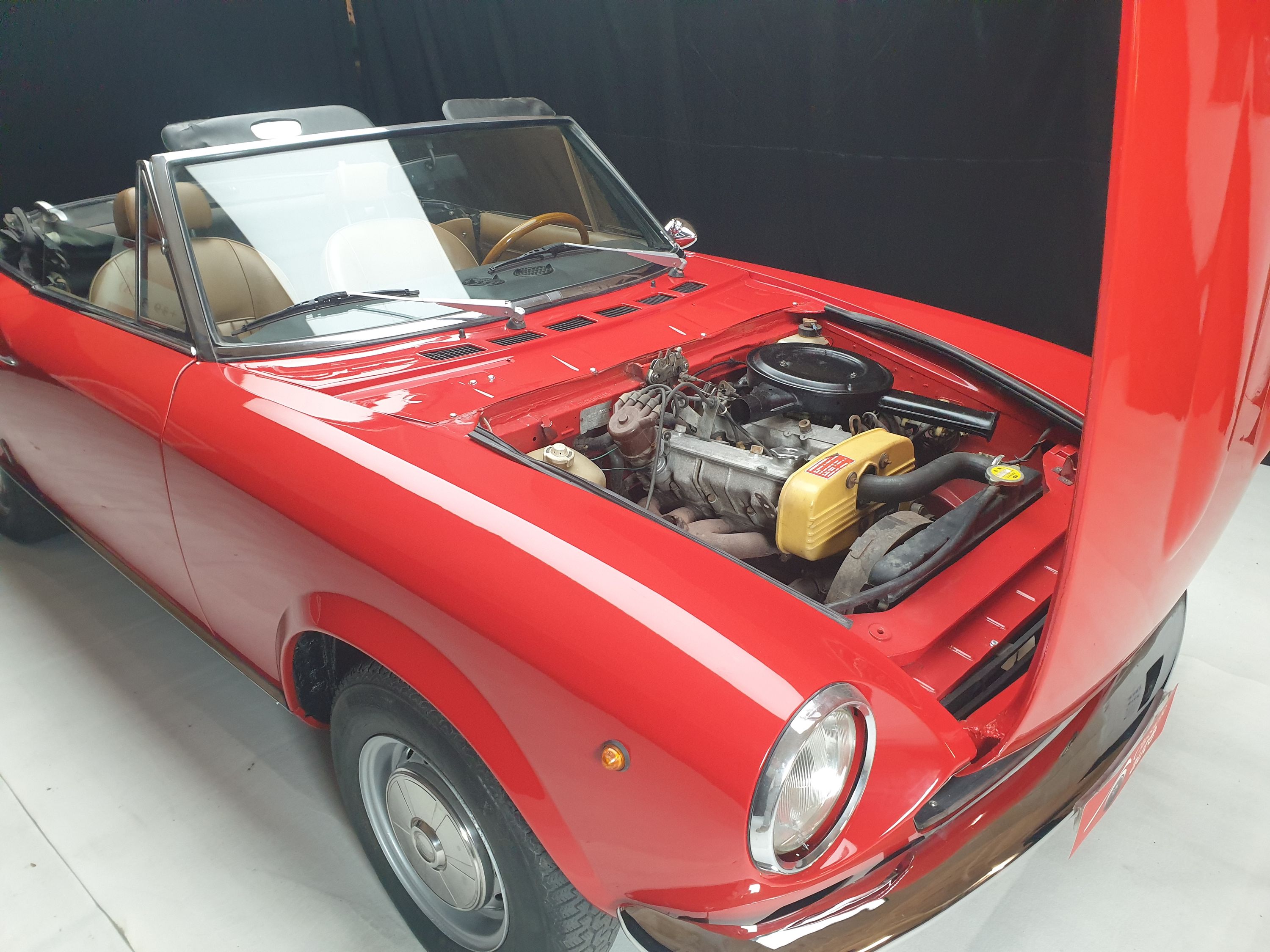 Fiat 124 Sport Spider 1.8cc anno 1977 certificata ASI con C.R.S. 21