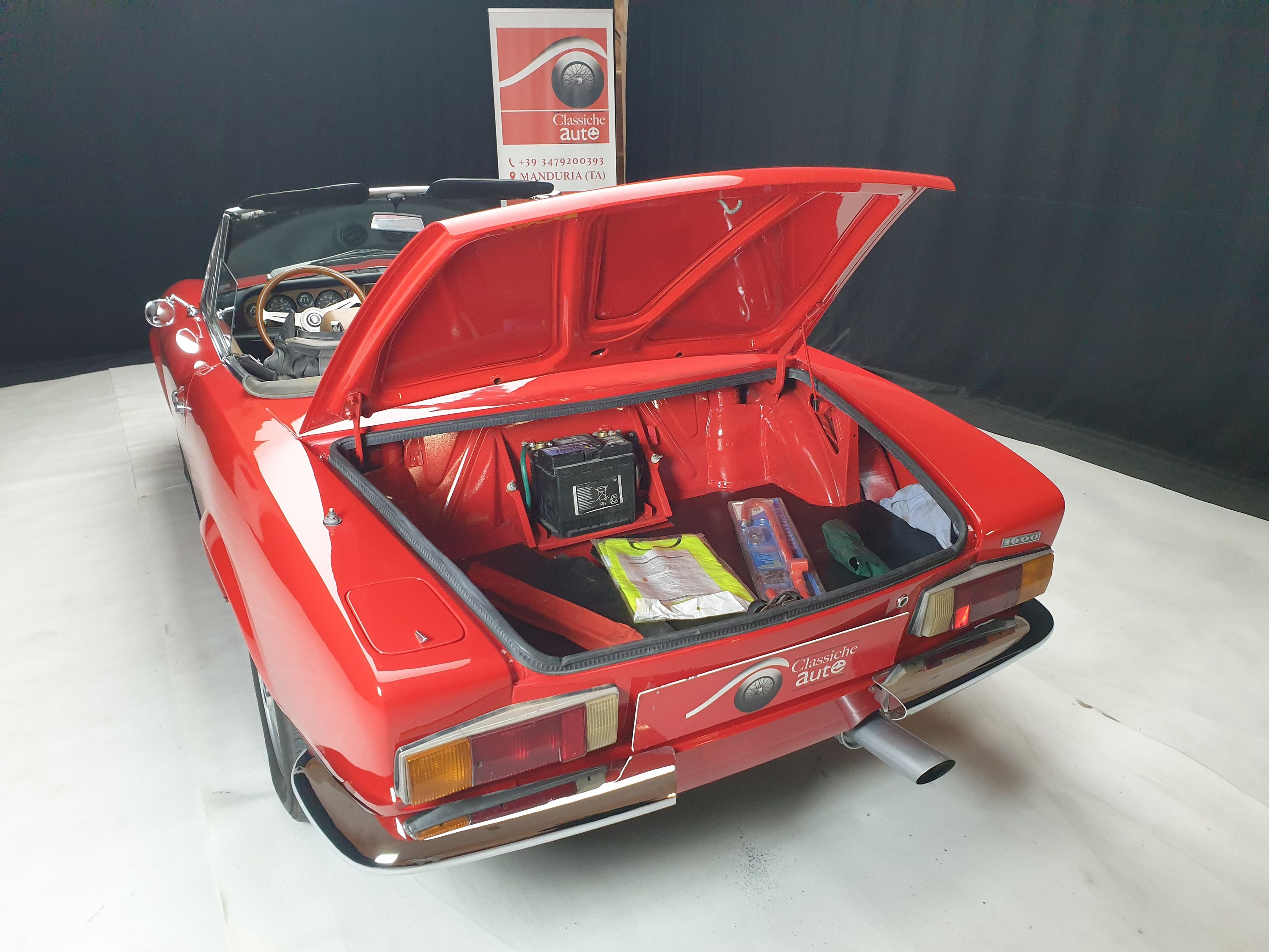 Fiat 124 Sport Spider 1.8cc anno 1977 certificata ASI con C.R.S. 22