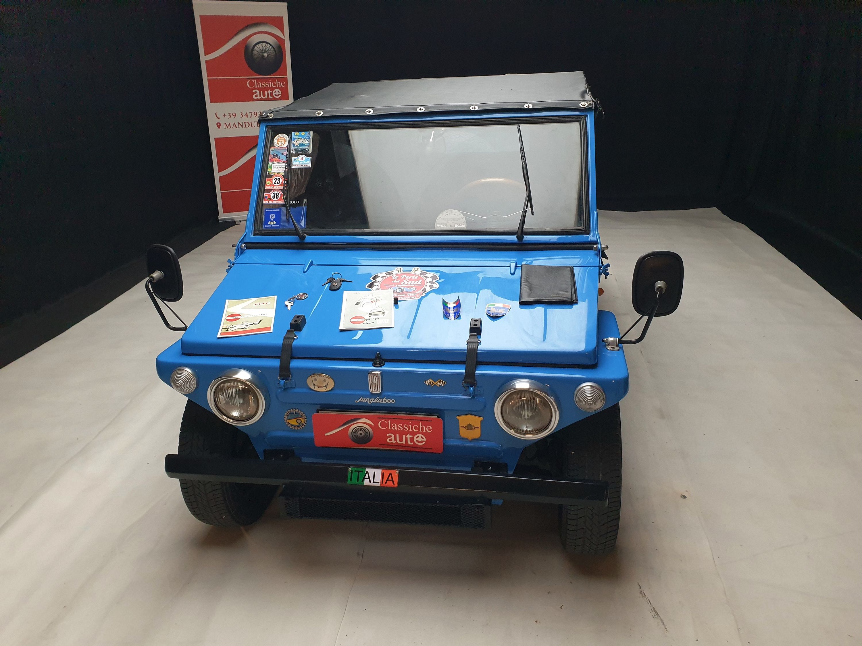 Fiat 600 Savio Jungla anno 1970 certificata ASI con C.R.S. 16