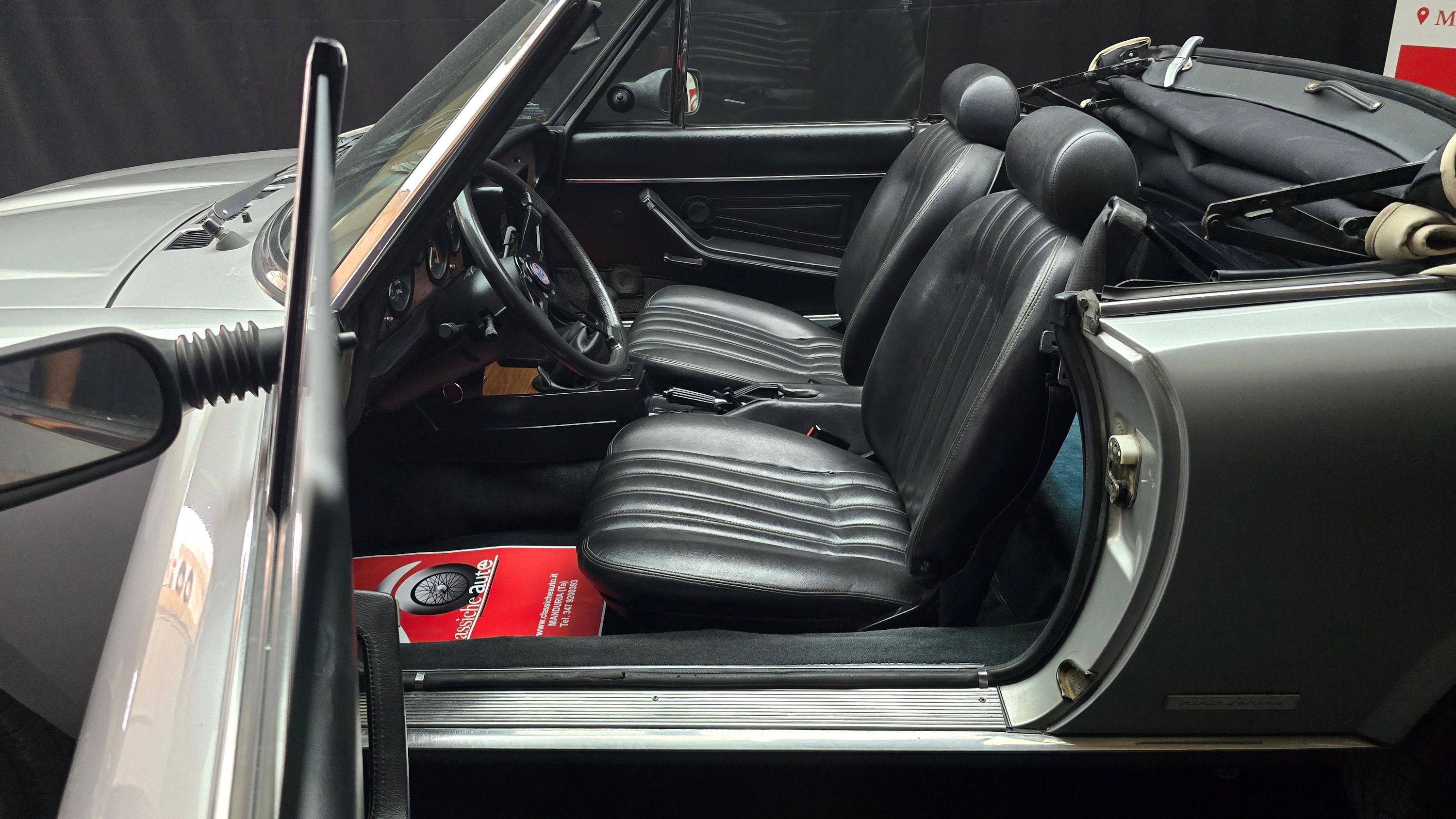 Fiat 124 DS Pininfarina Spider Europa anno 1985 certificata ASI con C 2