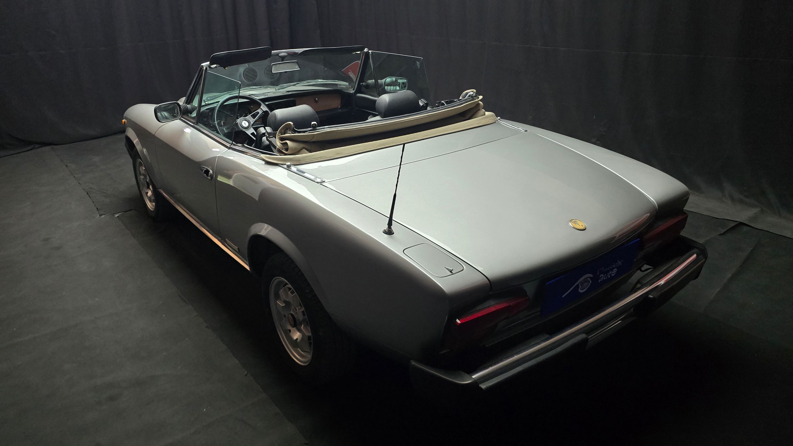 Fiat 124 DS Pininfarina Spider Europa anno 1985 certificata ASI con C 3