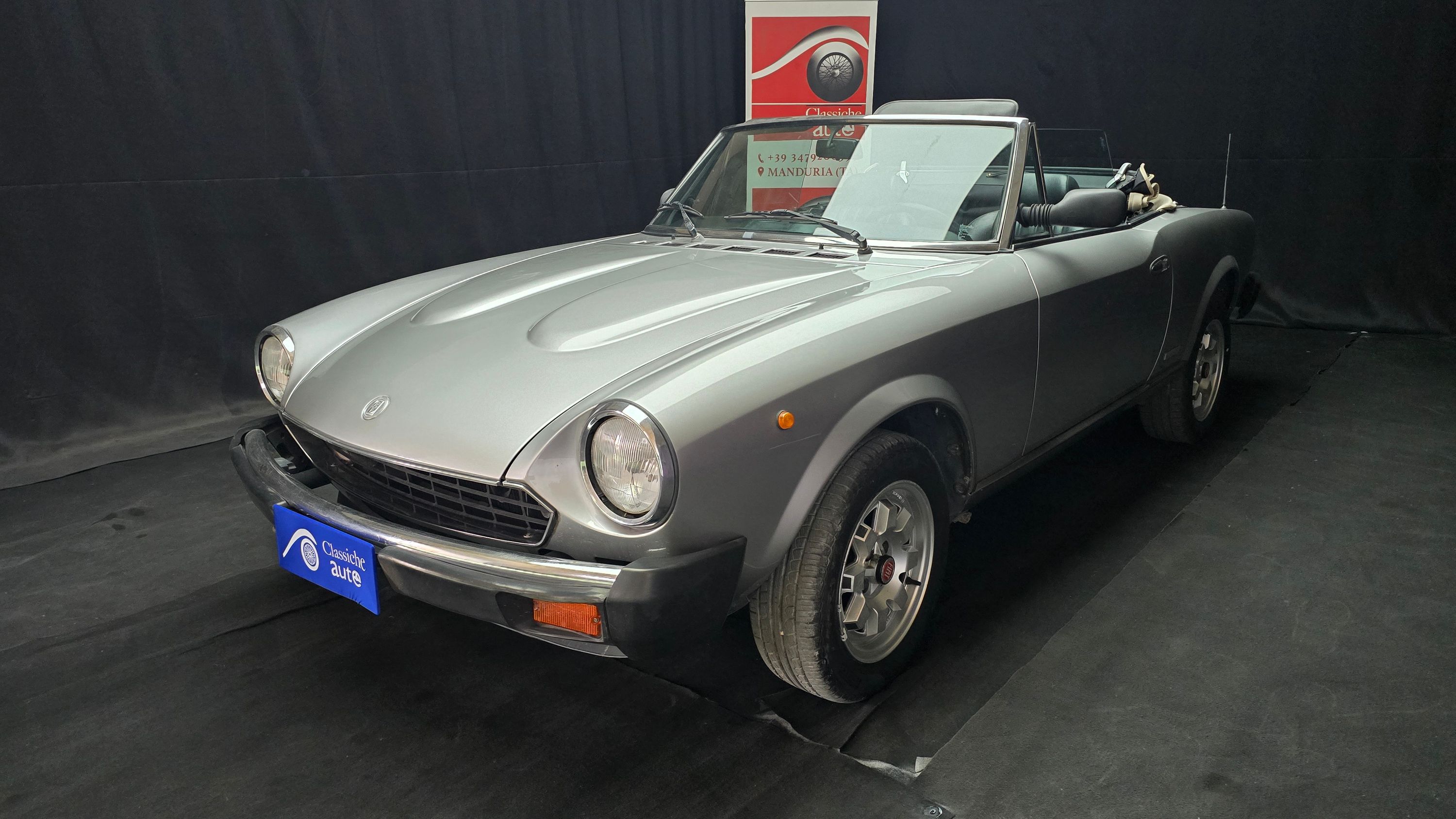 Fiat 124 DS Pininfarina Spider Europa anno 1985 certificata ASI con C 9