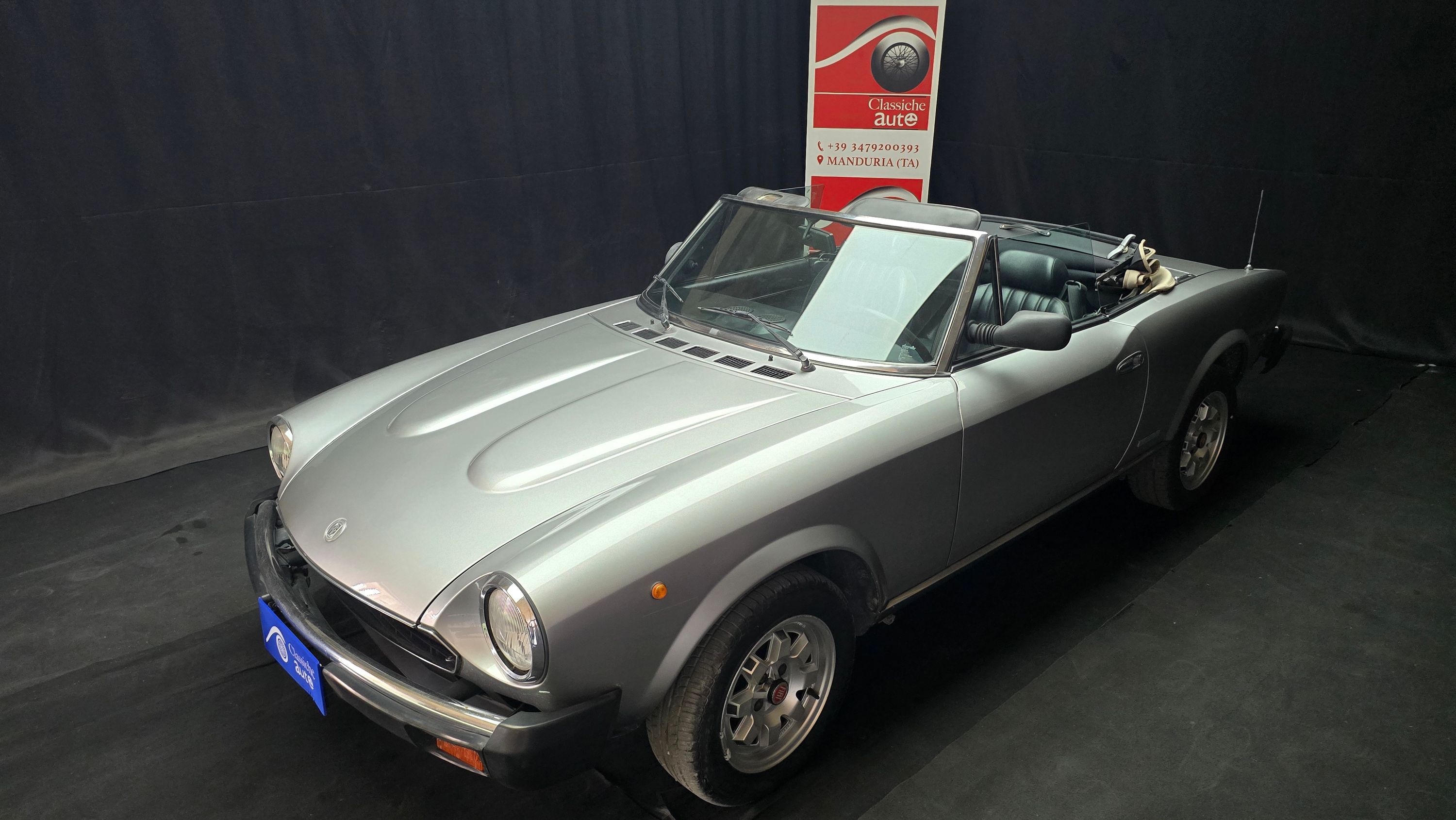 Fiat 124 DS Pininfarina Spider Europa anno 1985 certificata ASI con C 13
