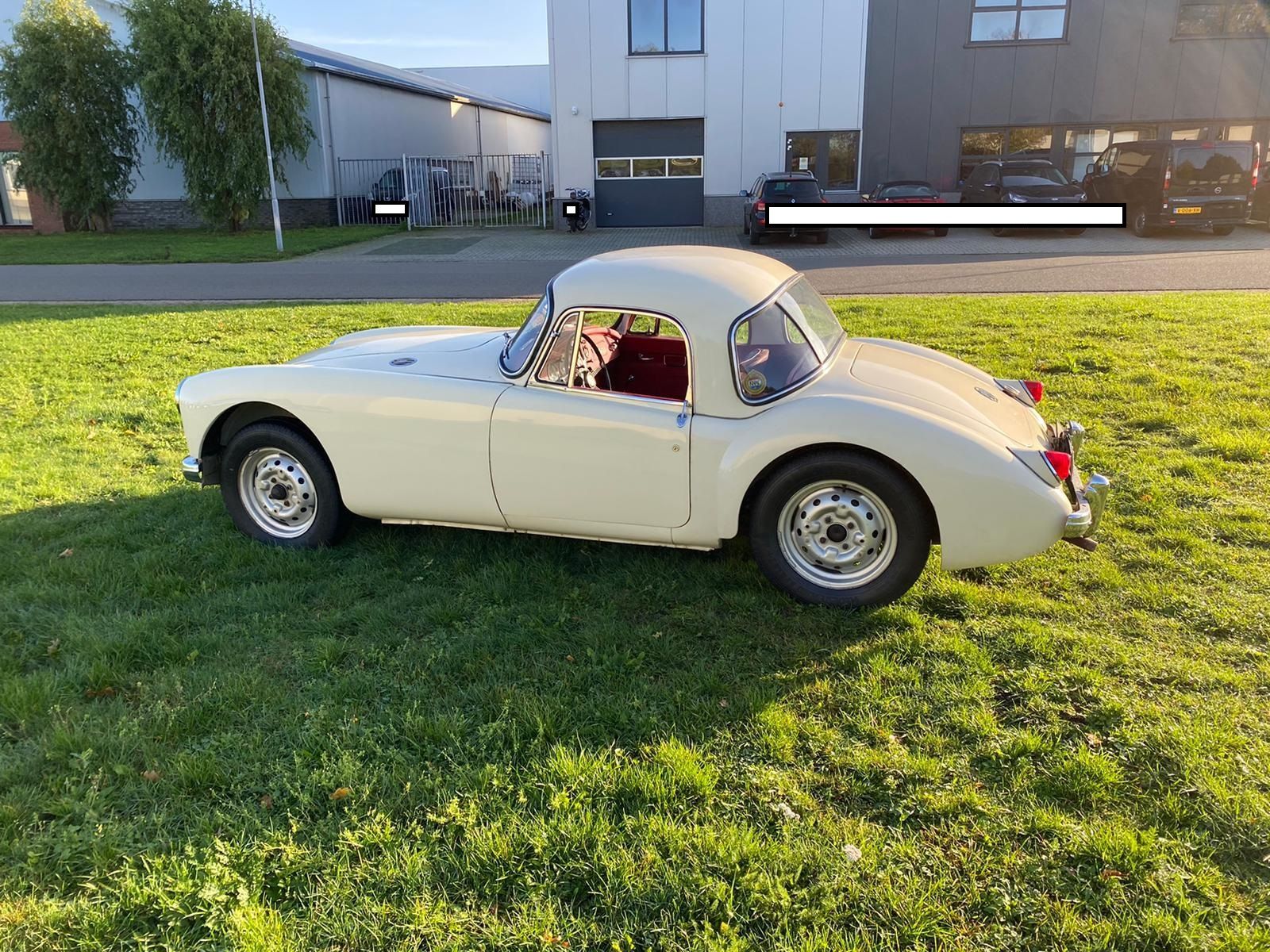 MG A Coupè 1500cc anno 1959 certificata ASI con C.R.S 3