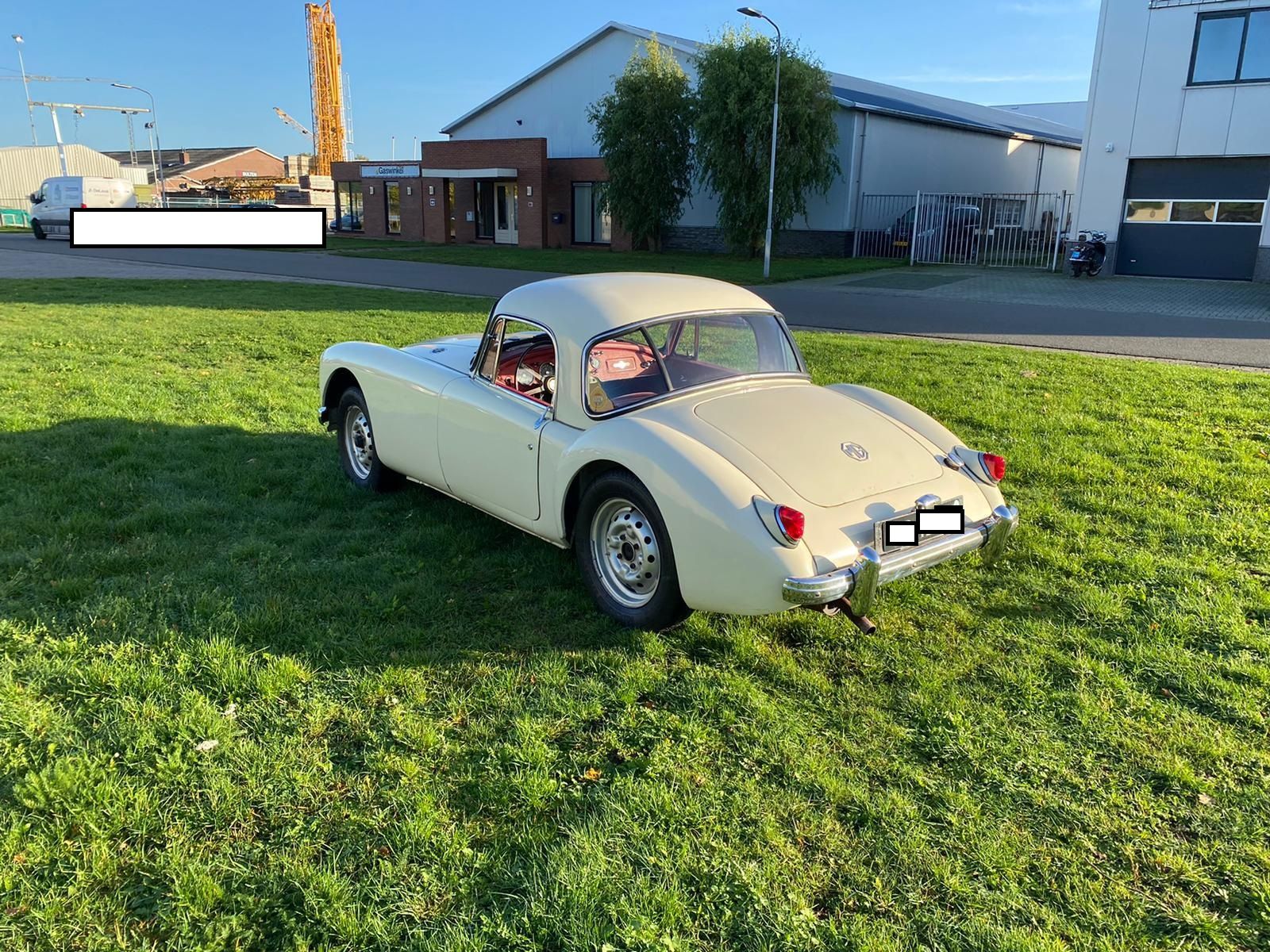MG A Coupè 1500cc anno 1959 certificata ASI con C.R.S 12