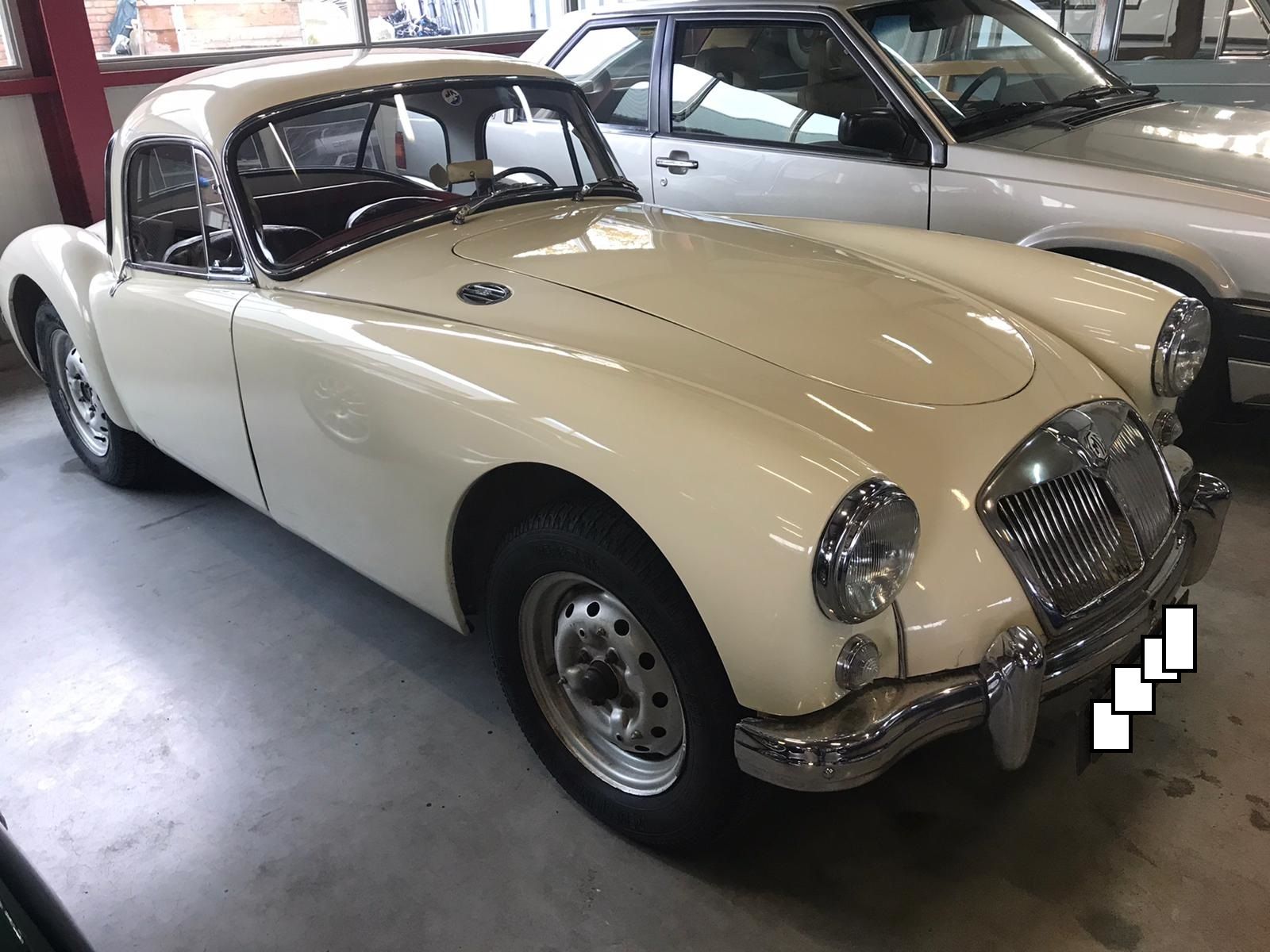 MG A Coupè 1500cc anno 1959 certificata ASI con C.R.S 22