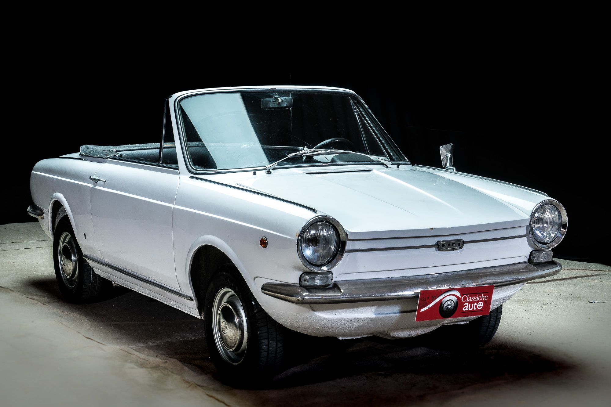 Fiat 850 Spider carrozzeria Vignale  ASI  1965 11