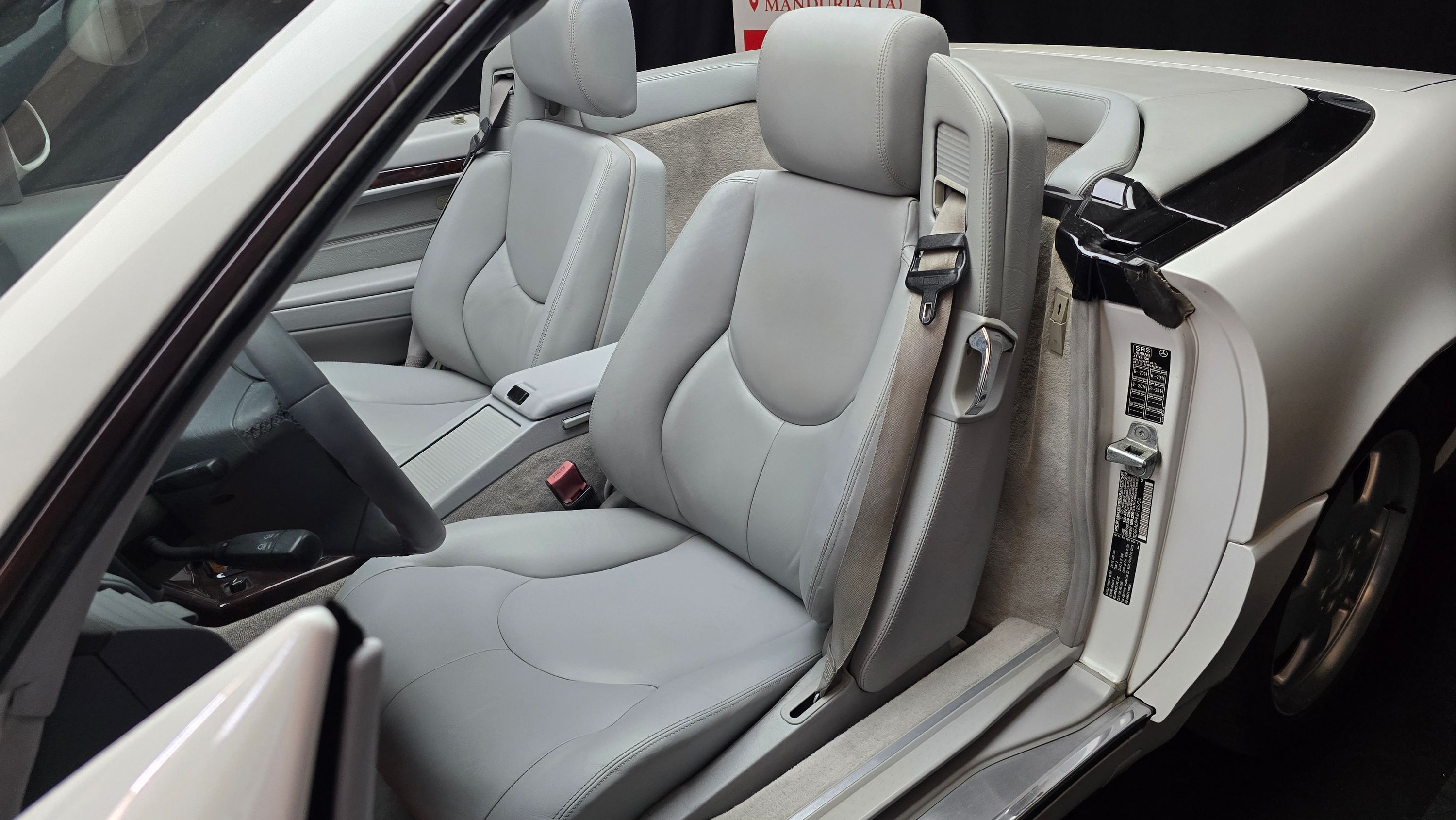 500 SL anno 1999 certificata ASI con C.R.S HARD TOP 16