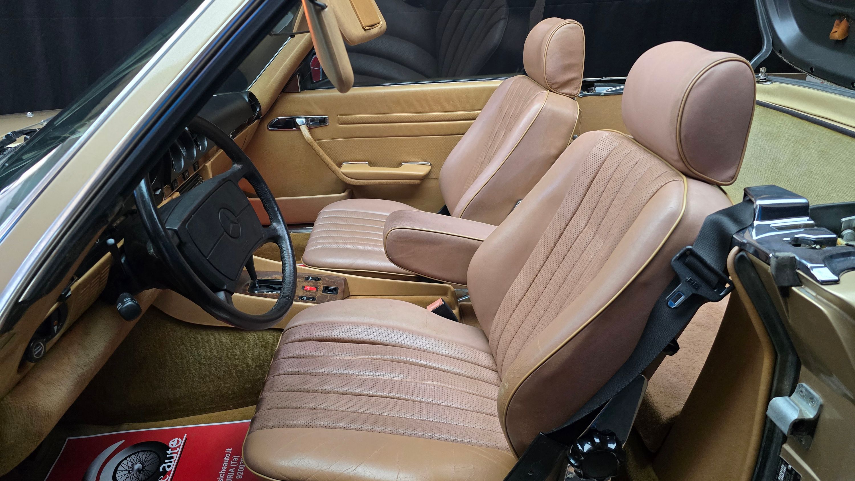 560 SL Roadster anno 1986 HARD TOP certificata ASI con C.R.S. 2