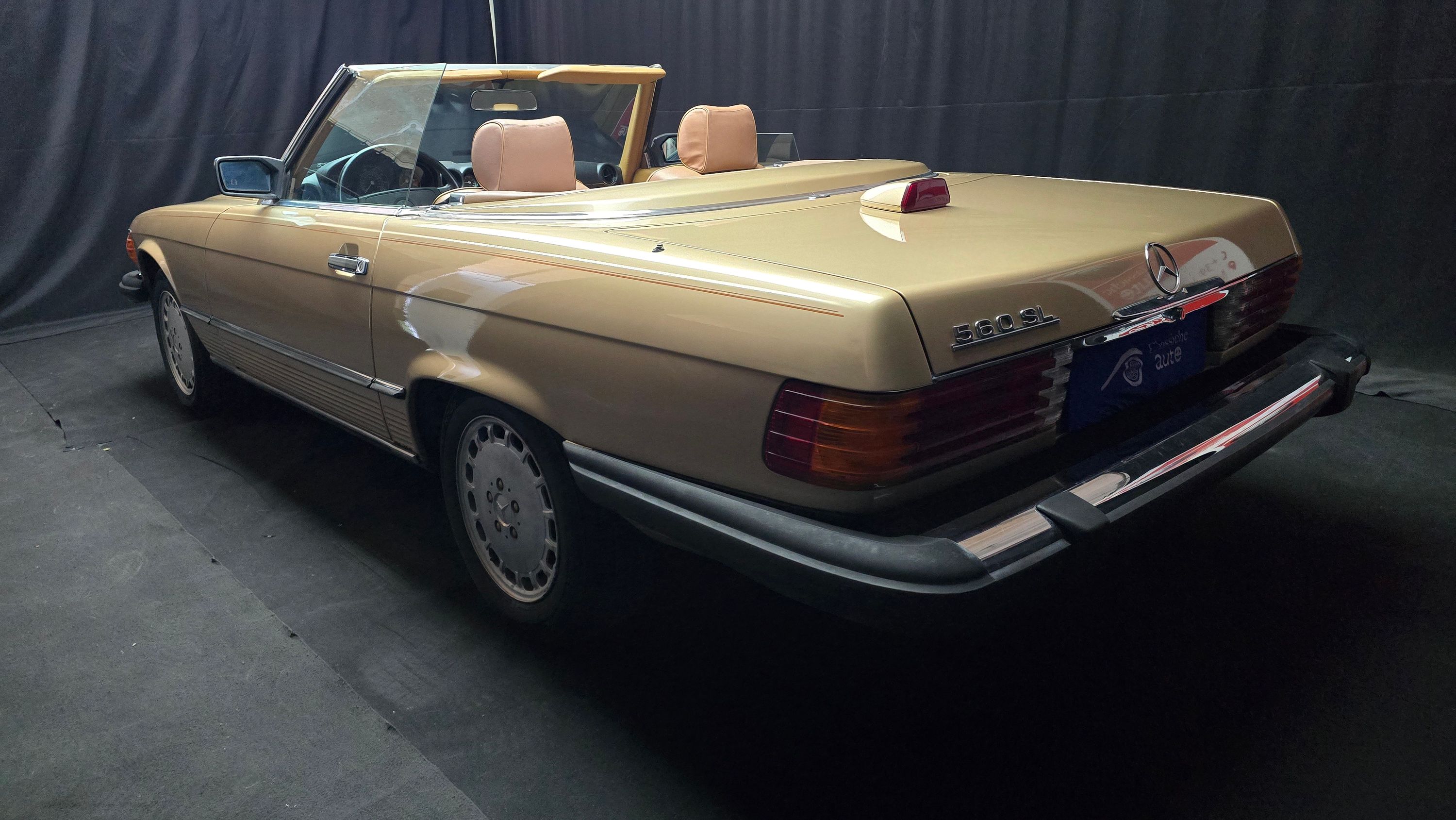 560 SL Roadster anno 1986 HARD TOP certificata ASI con C.R.S. 3