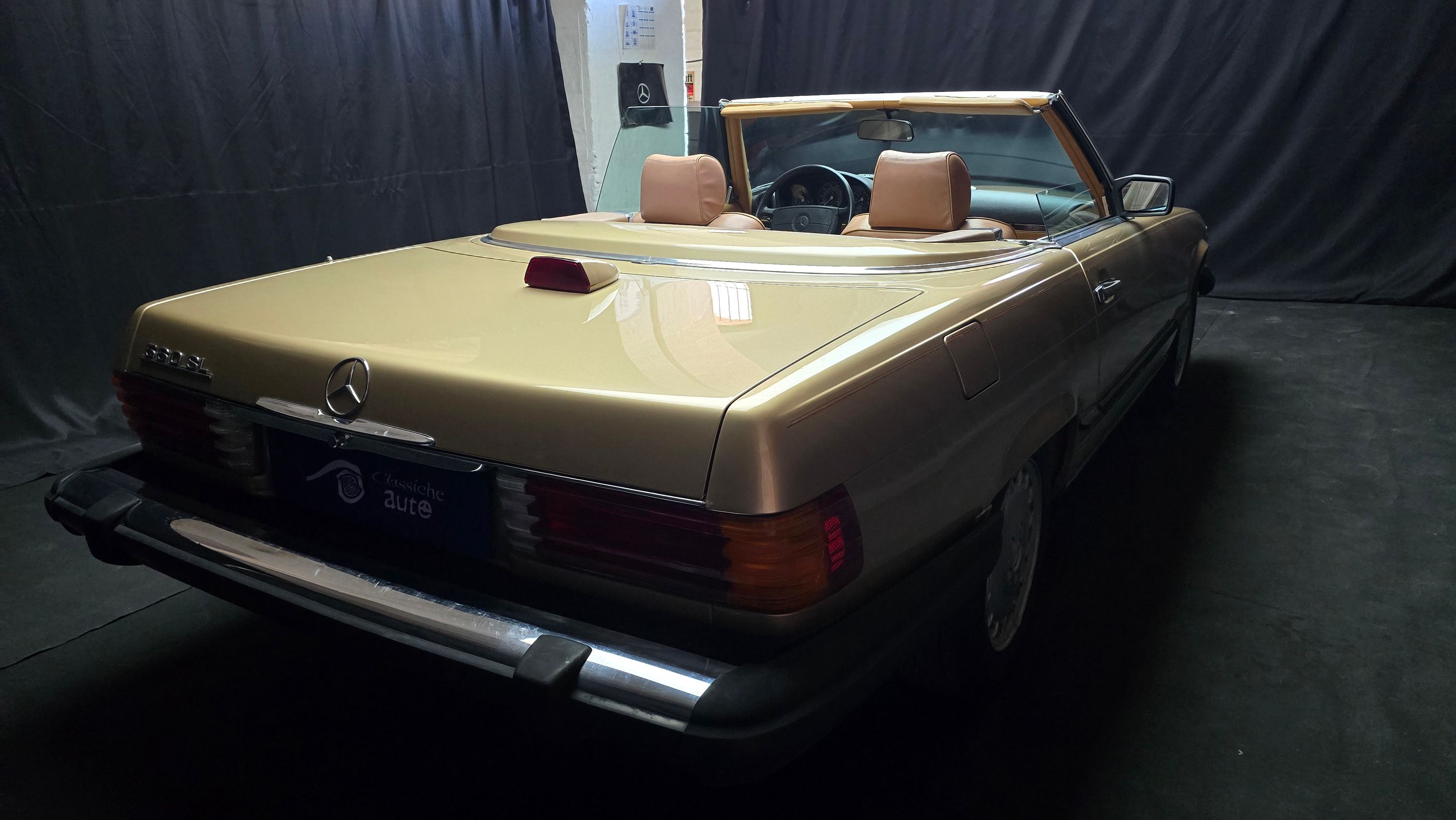 560 SL Roadster anno 1986 HARD TOP certificata ASI con C.R.S. 9