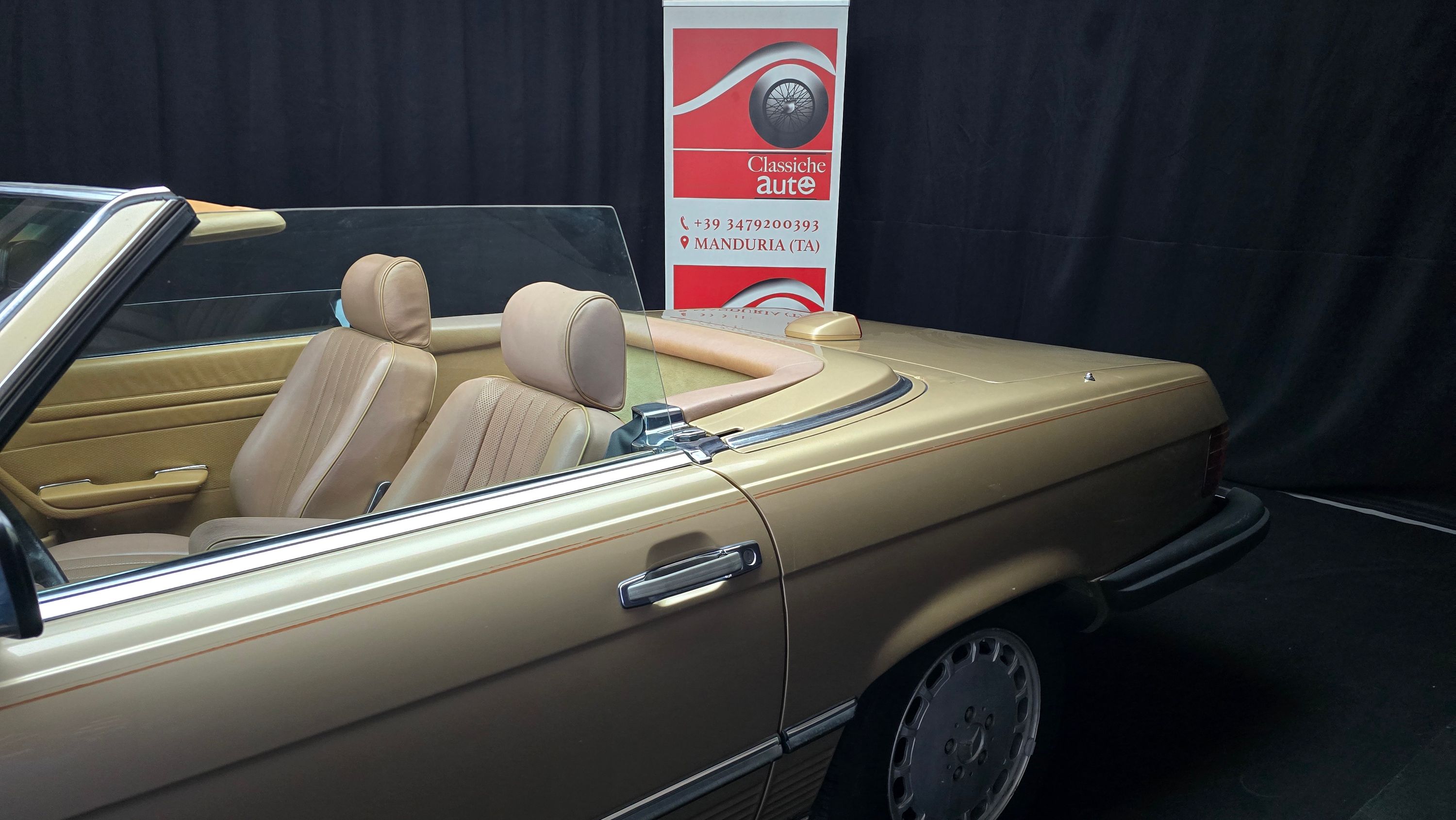 560 SL Roadster anno 1986 HARD TOP certificata ASI con C.R.S. 23