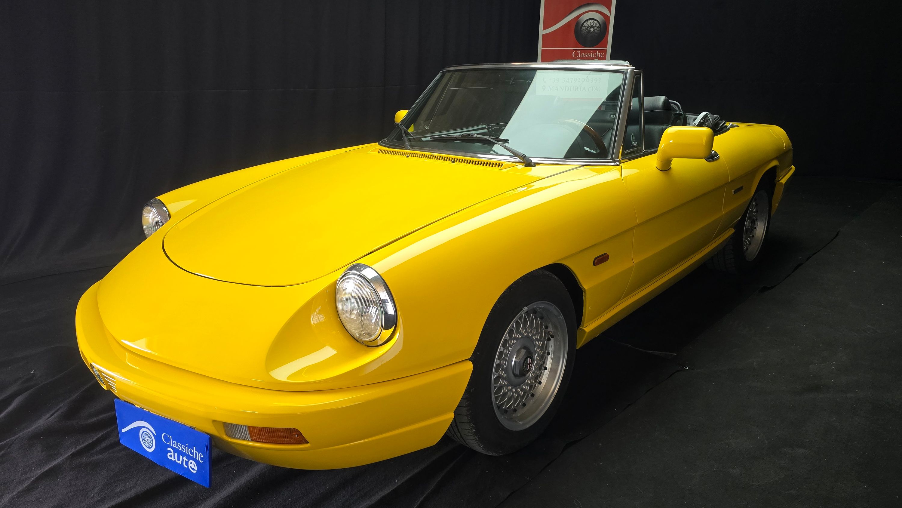 Alfa Romeo Spider 2.0 cc anno 1991 certificata ASI con C.R.S 36