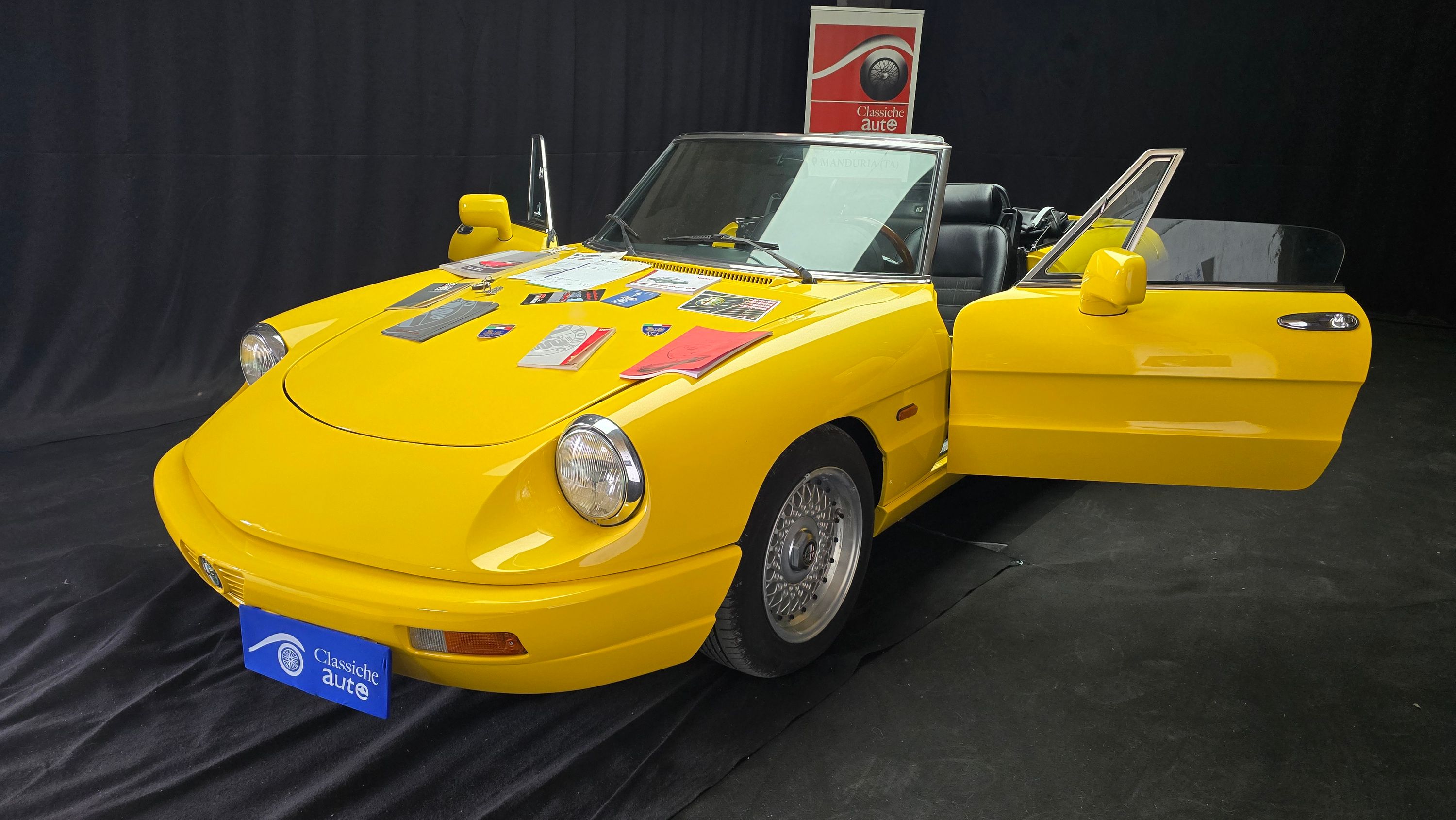 Alfa Romeo Spider 2.0 cc anno 1991 certificata ASI con C.R.S 19