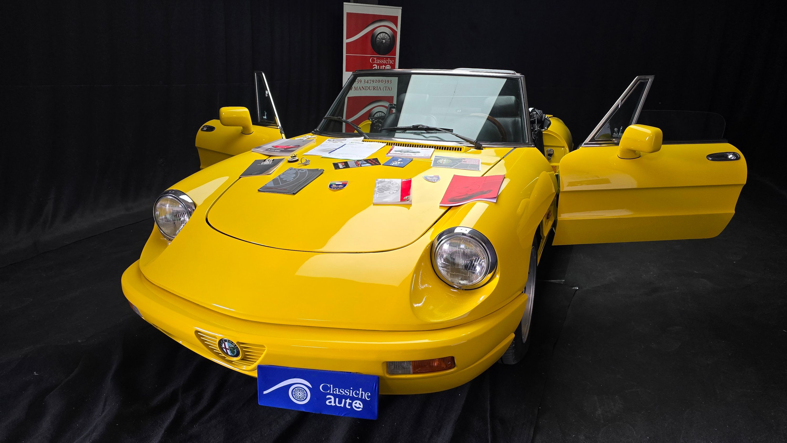 Alfa Romeo Spider 2.0 cc anno 1991 certificata ASI con C.R.S 20