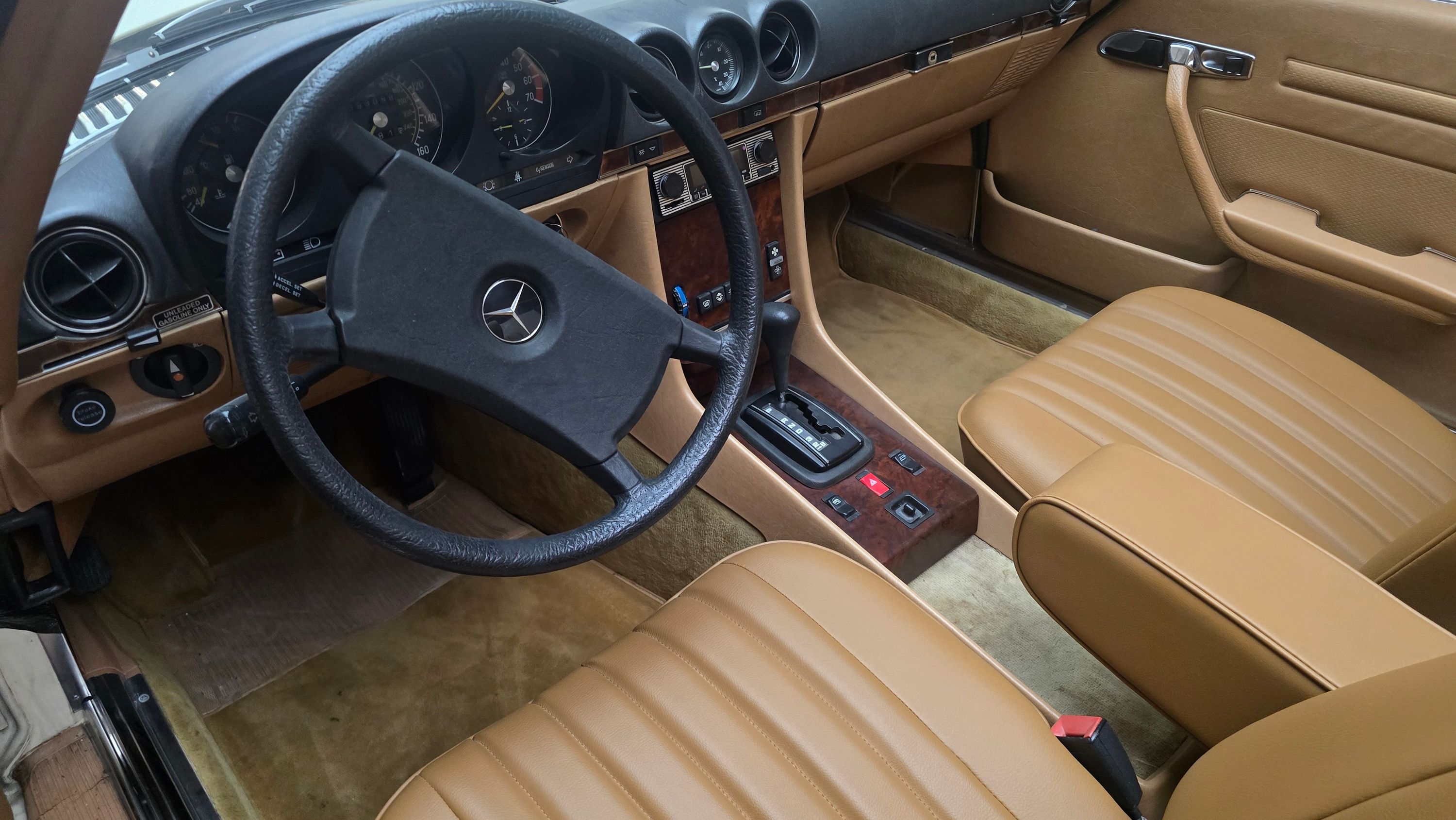 380 SL ROADSTER HARD TOP CERTIFICATA ASI CON C.R.S. 8