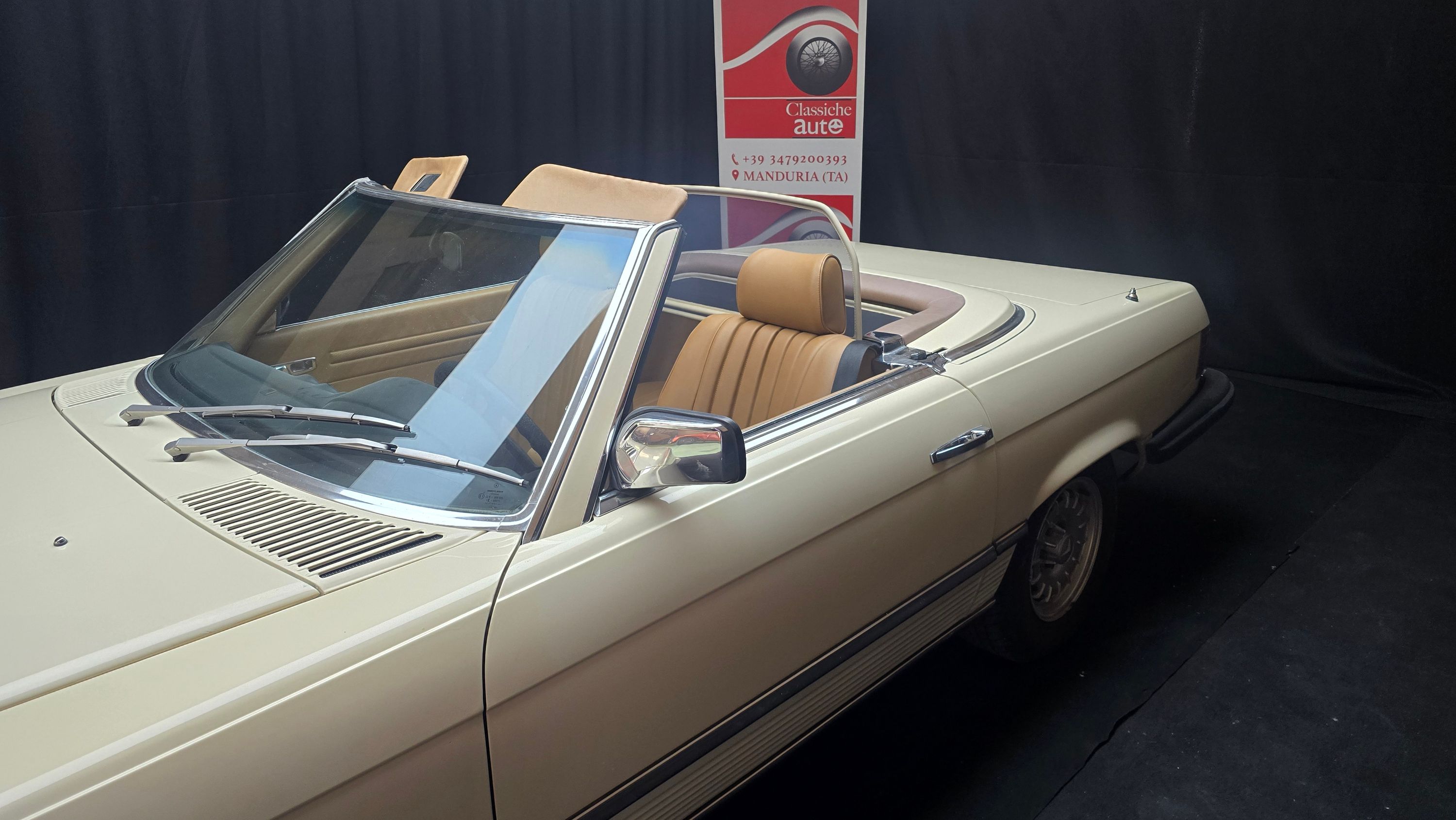 380 SL ROADSTER HARD TOP CERTIFICATA ASI CON C.R.S. 11