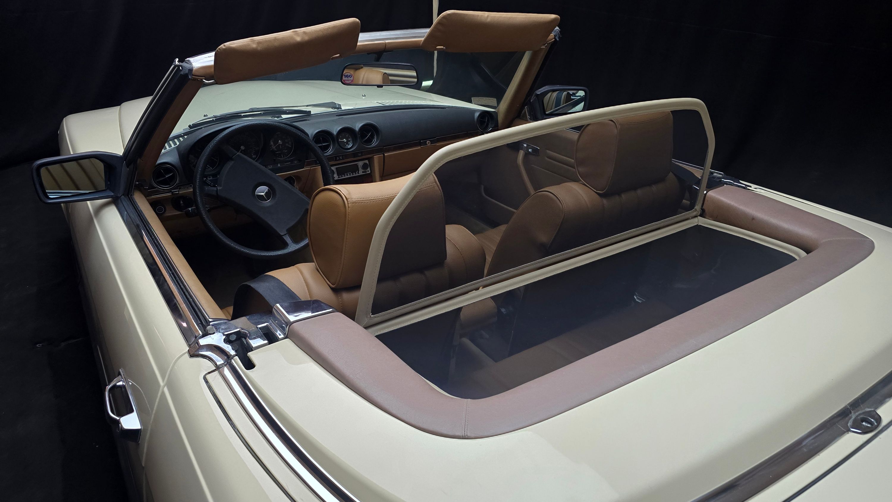 380 SL ROADSTER HARD TOP CERTIFICATA ASI CON C.R.S. 15