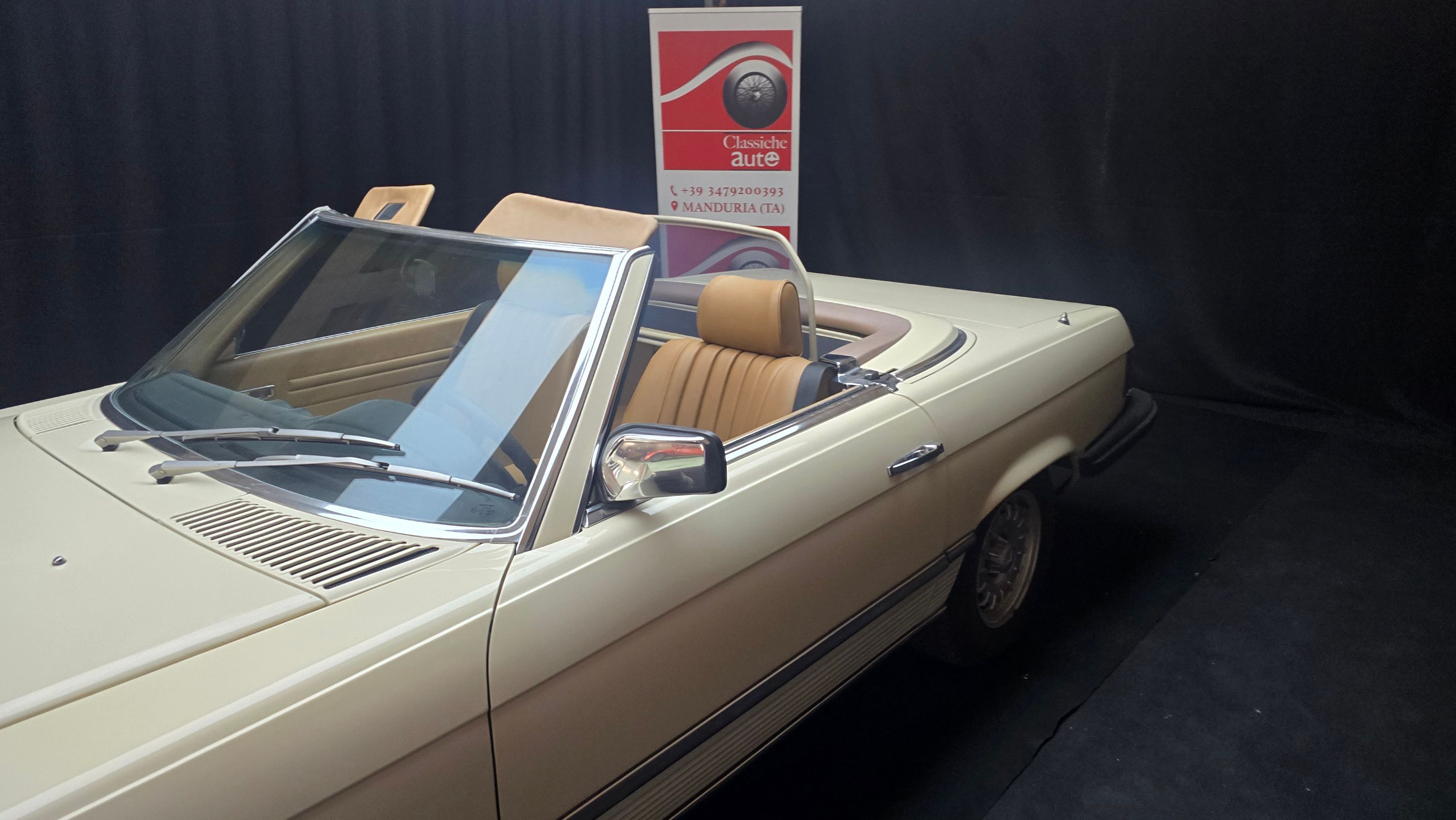 380 SL ROADSTER HARD TOP CERTIFICATA ASI CON C.R.S. 21