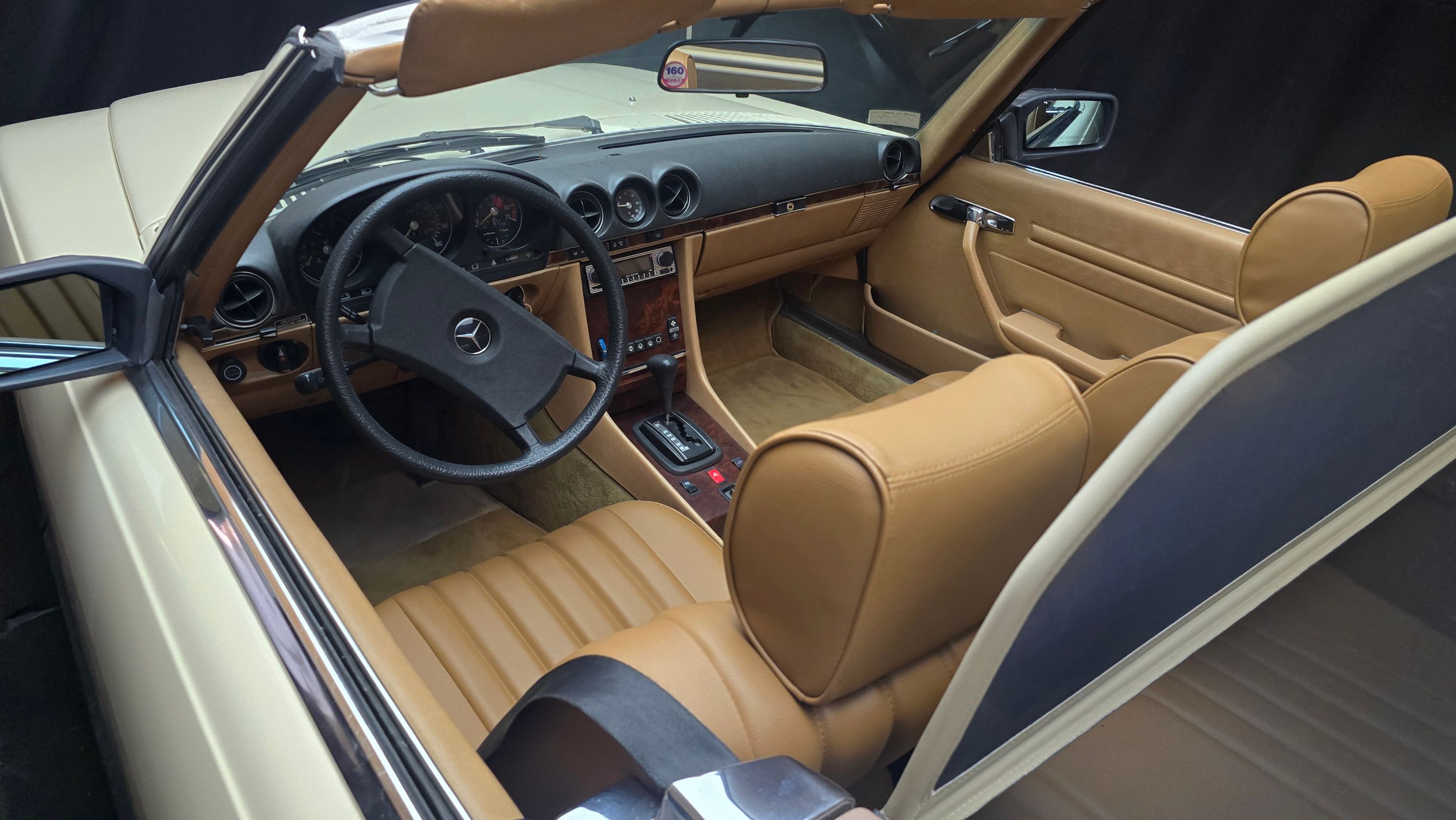 380 SL ROADSTER HARD TOP CERTIFICATA ASI CON C.R.S. 24