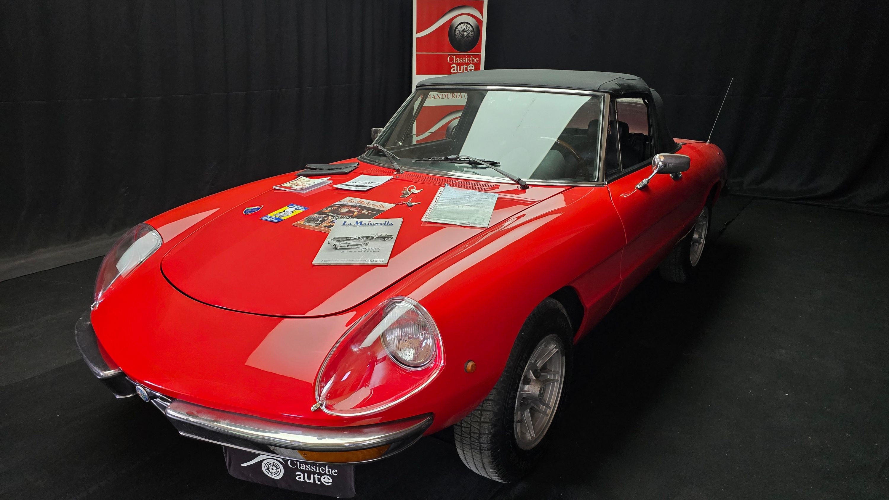 Alfa Romeo Spider Veloce 2.0 cc anno 1982 certificata ASI con C.R.S. 17