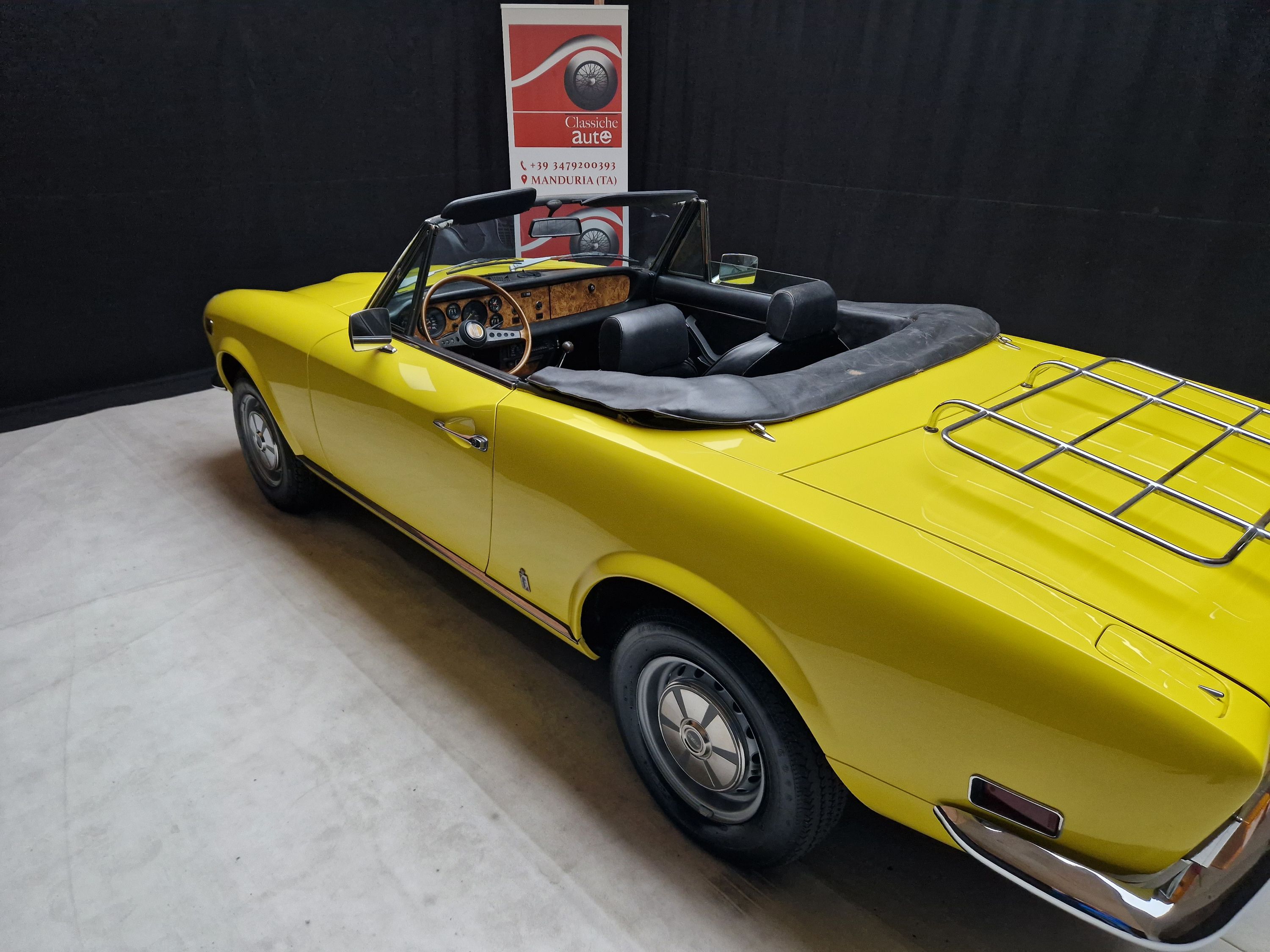 Fiat 124 Sport Spider 1.8cc anno 1977 certificata ASI con C.R.S. 10