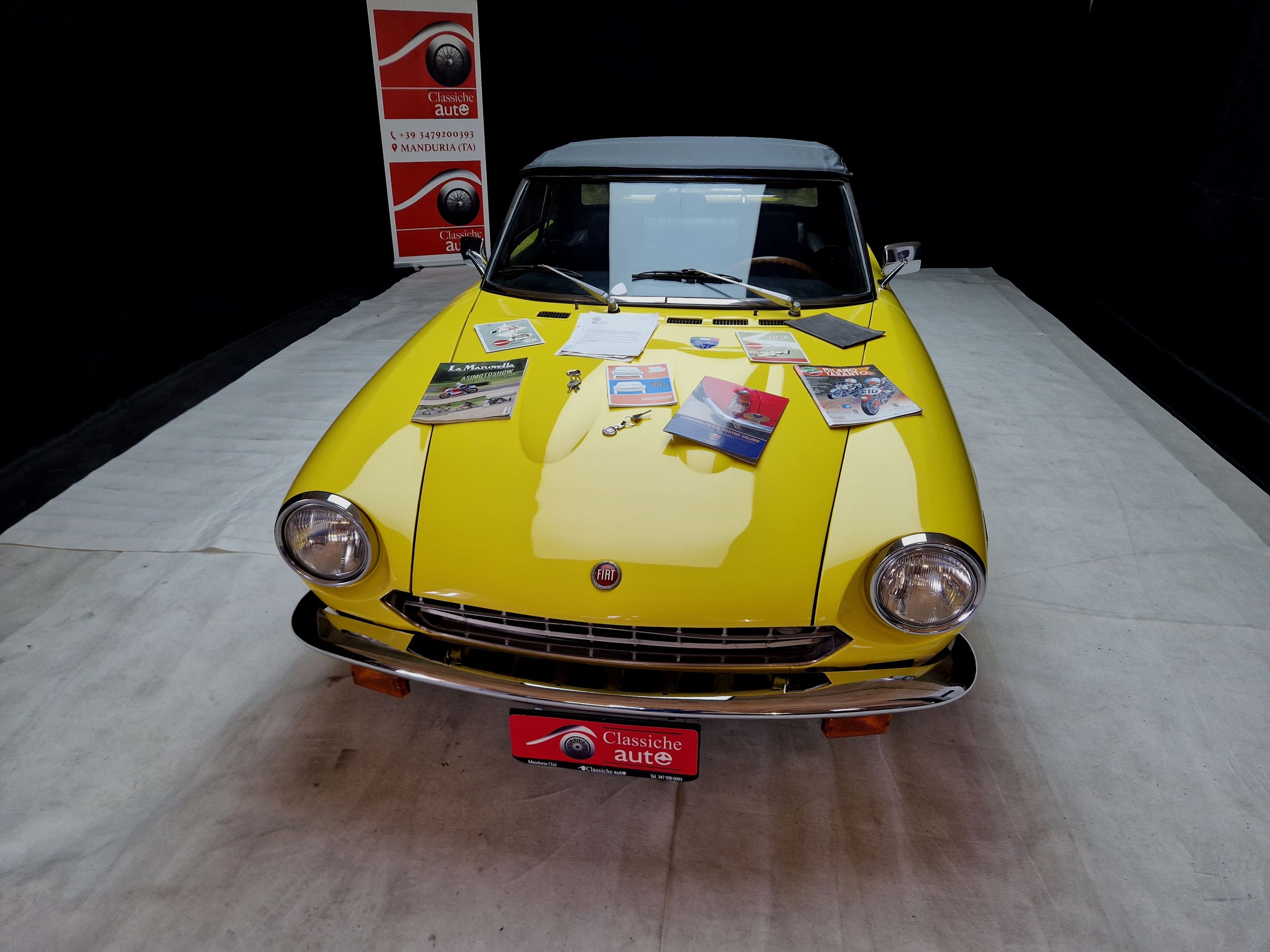 Fiat 124 Sport Spider 1.8cc anno 1977 certificata ASI con C.R.S. 12