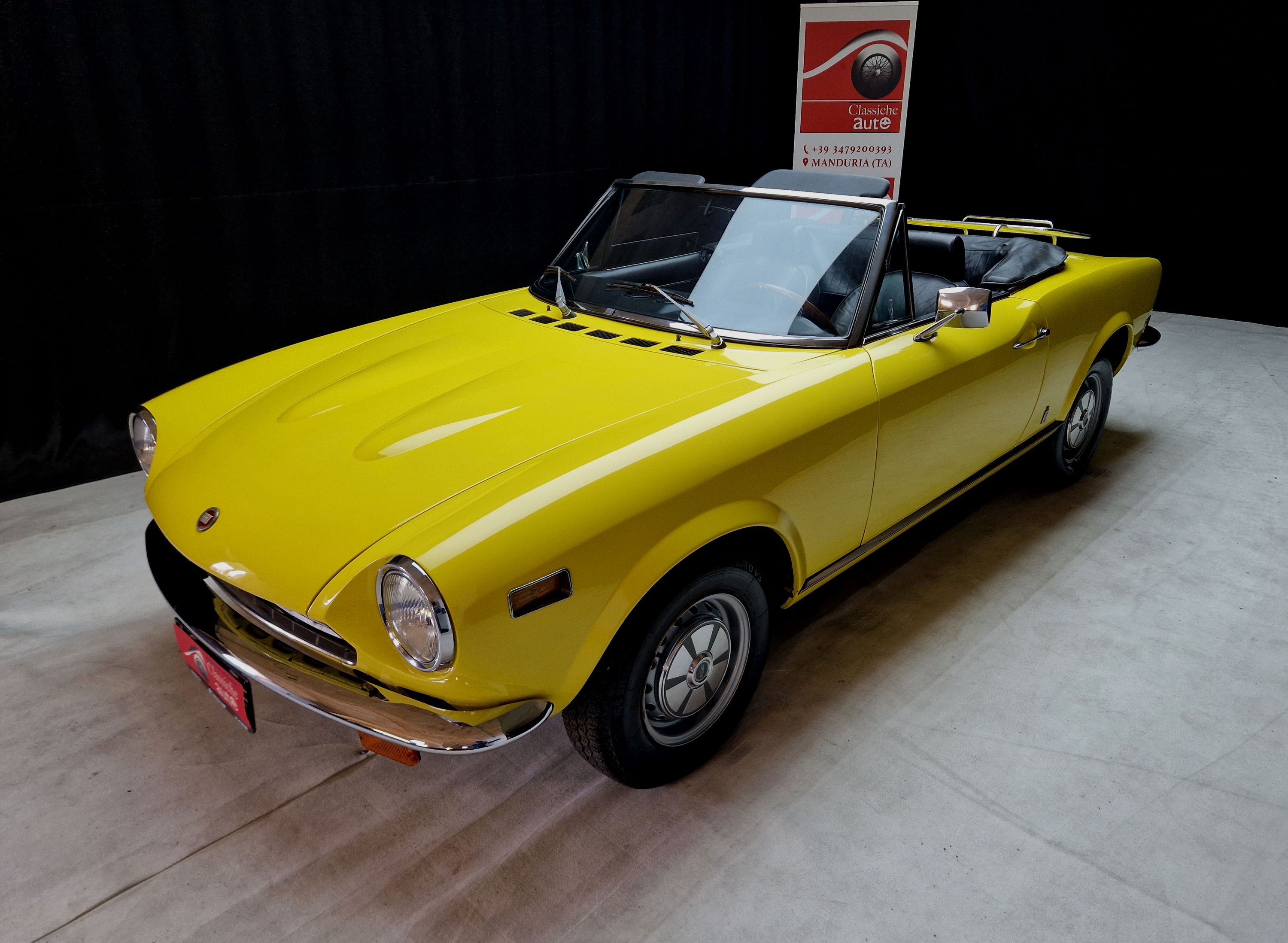 Fiat 124 Sport Spider 1.8cc anno 1977 certificata ASI con C.R.S. 15