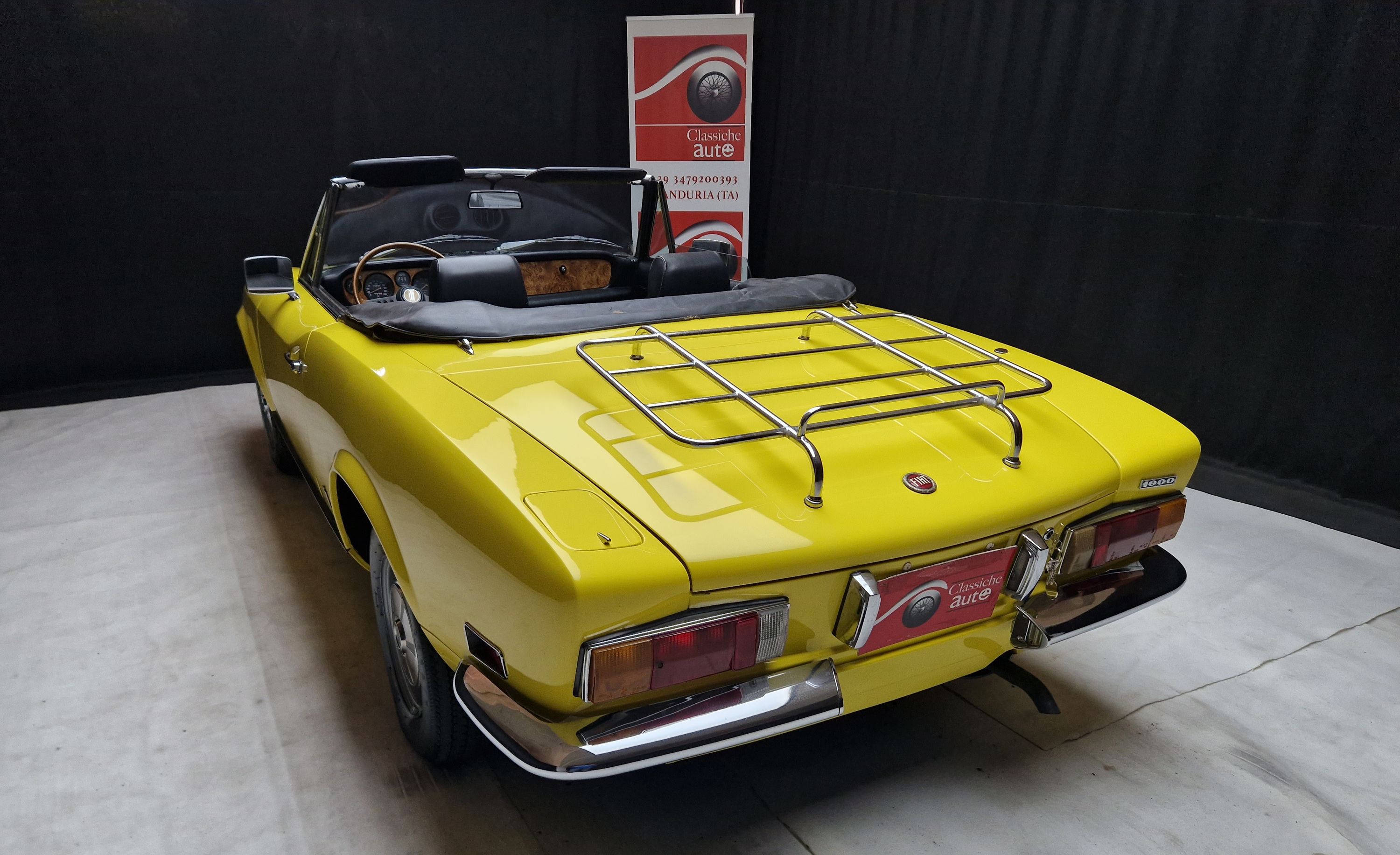 Fiat 124 Sport Spider 1.8cc anno 1977 certificata ASI con C.R.S. 20