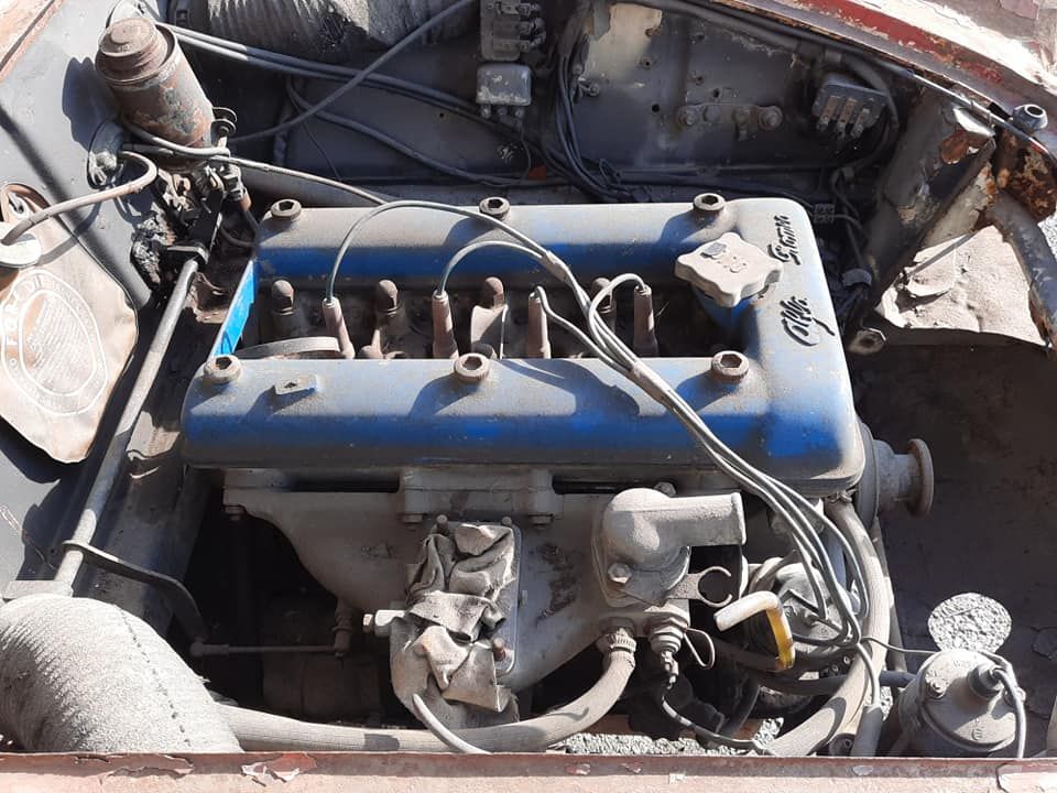 Alfa Romeo Giulietta Spider 1300 Passo Corto del 1958 9