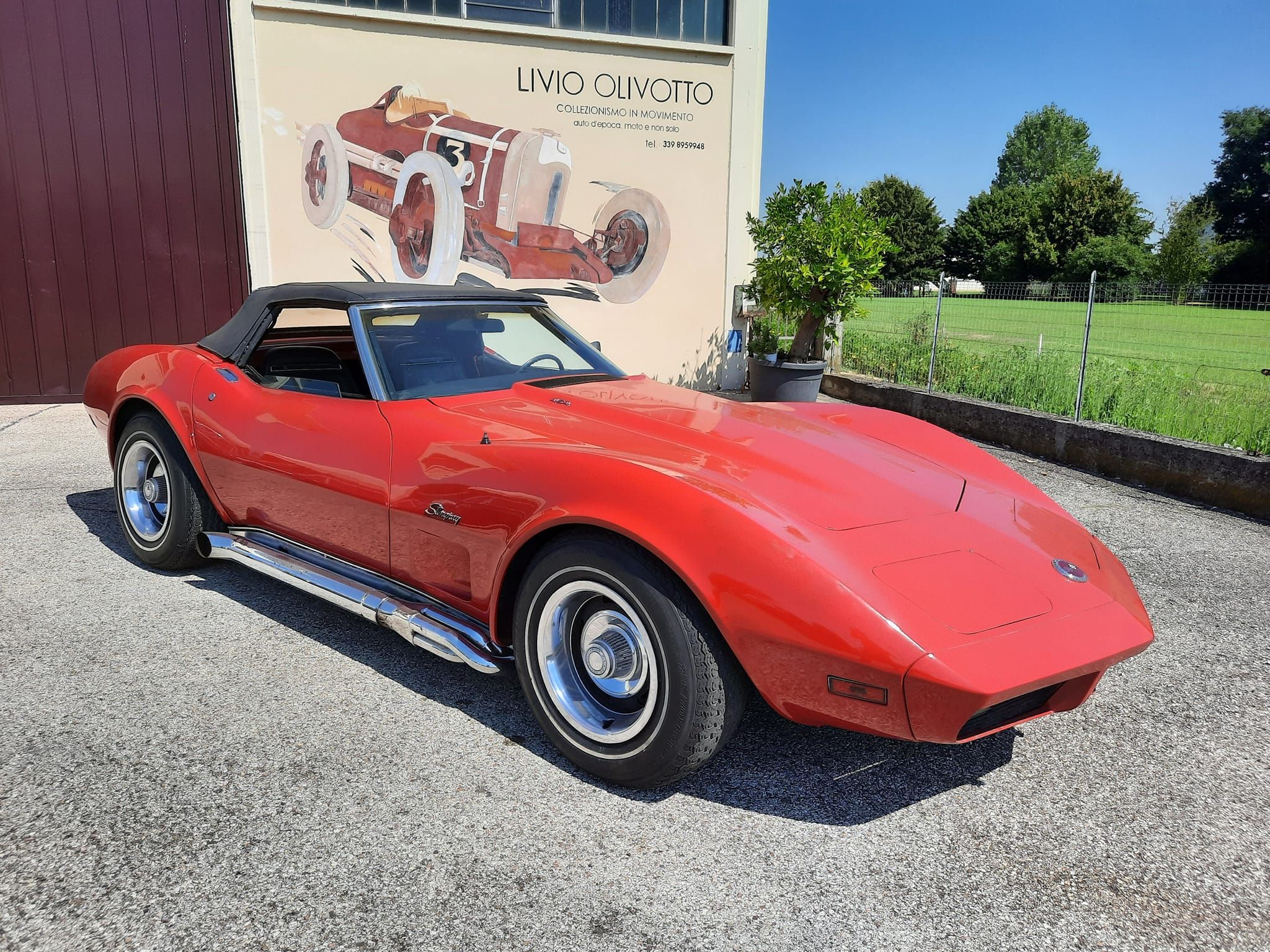Chevrolet Corvette C 3 Big Block Cabriolet del 1974 2