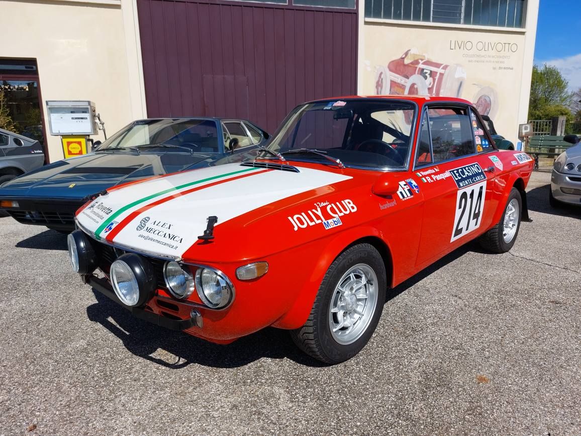 Lancia Fulvia Coupè 1300 del 1971 preparata gare 12