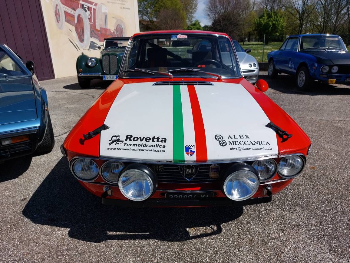 Lancia Fulvia Coupè 1300 del 1971 preparata gare 3