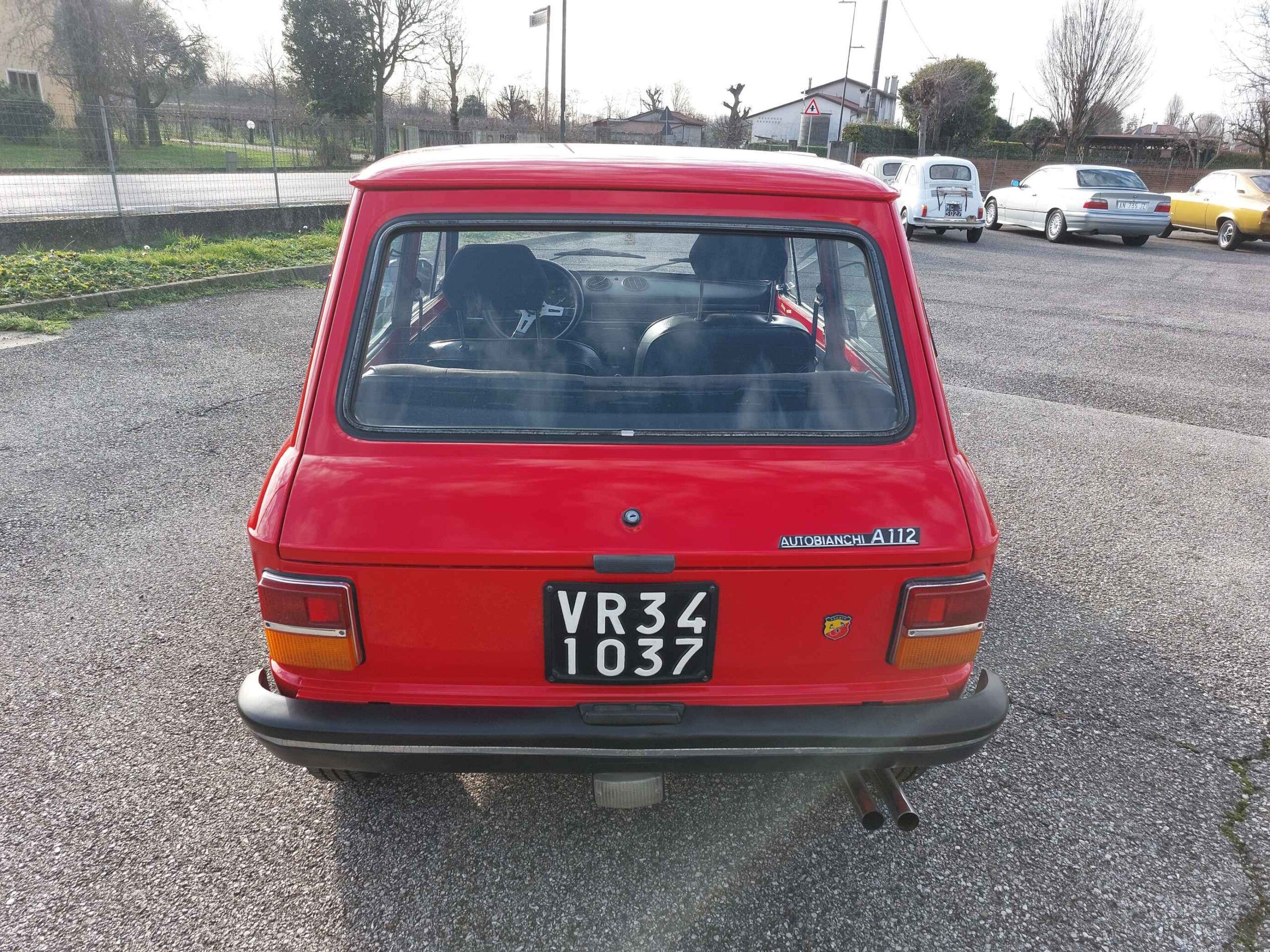 A 112 Abarth 58 HP del 1973 8