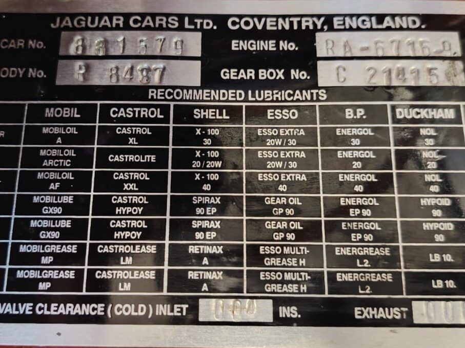 Jaguar E Type 3.8 Ots 28
