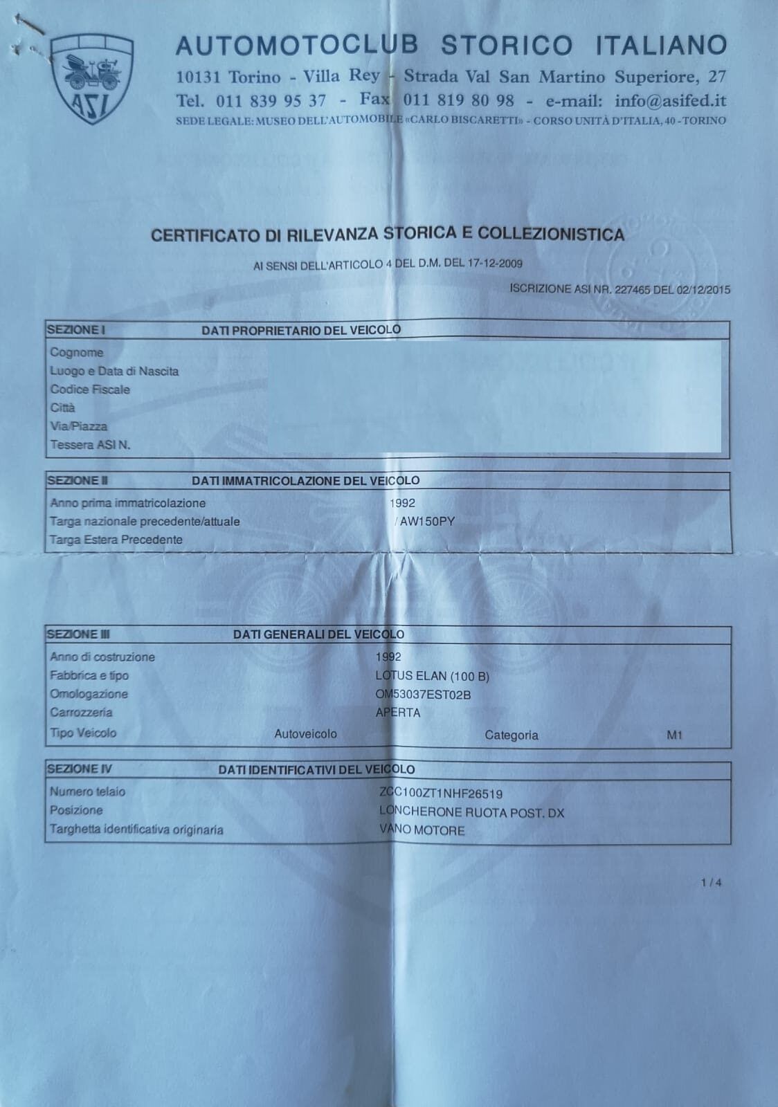 Lotus Elan 1.6 Turbo (100b) 43