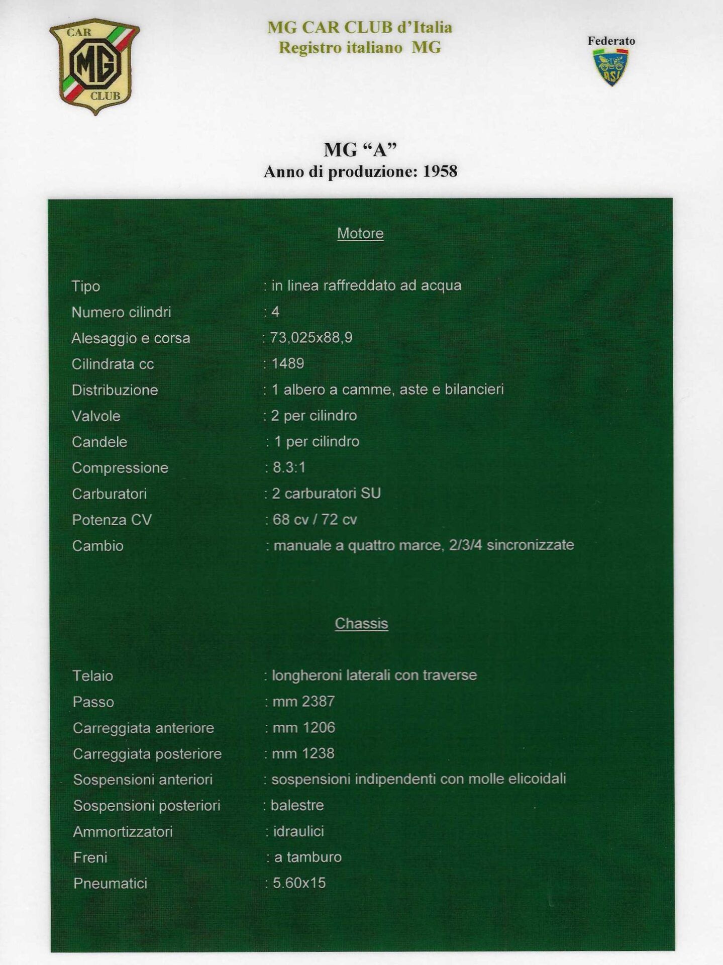 MG A 1500 Roadster 37