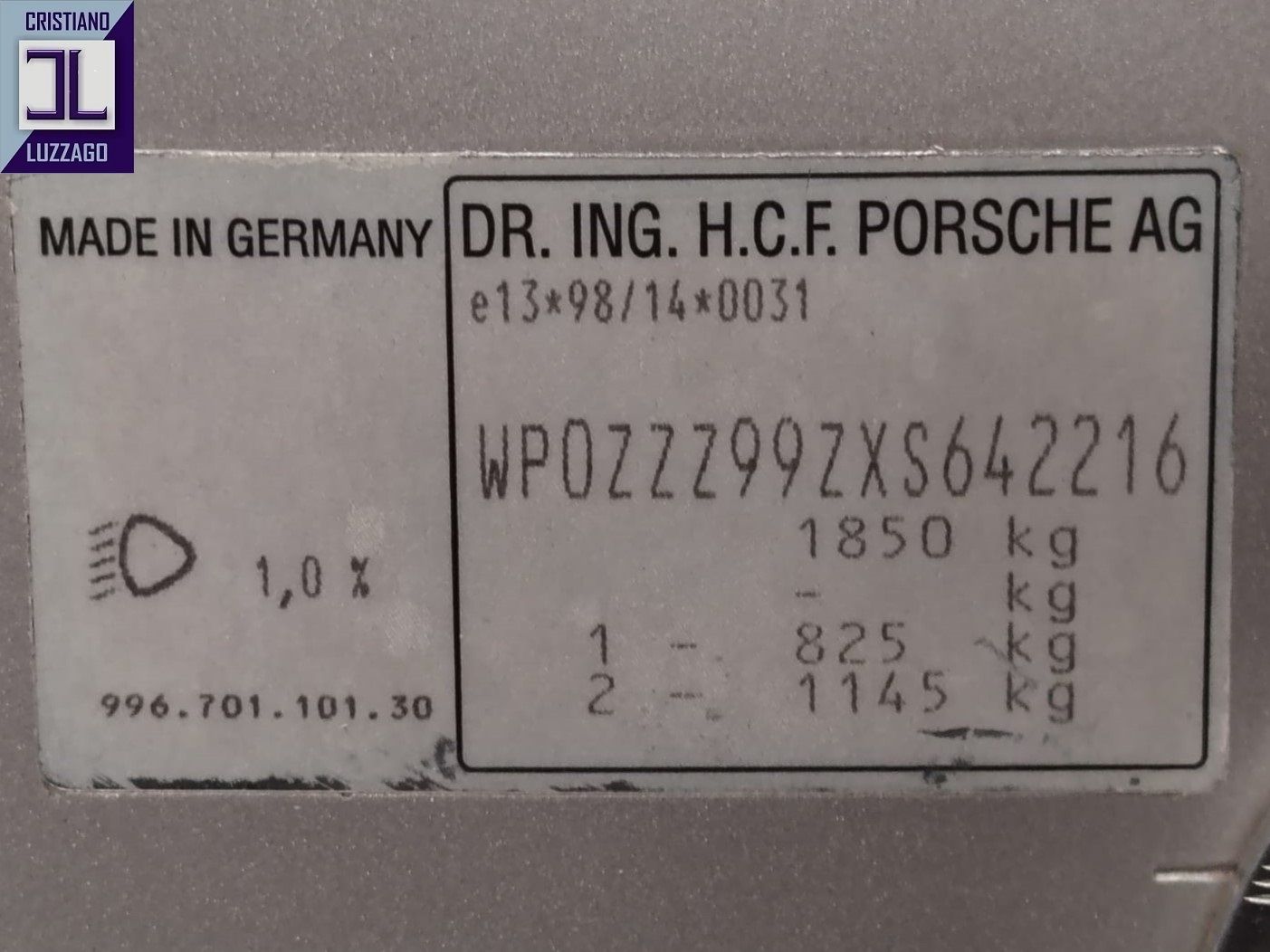 Porsche 996-610 Carrera 4 Cabriolet 85