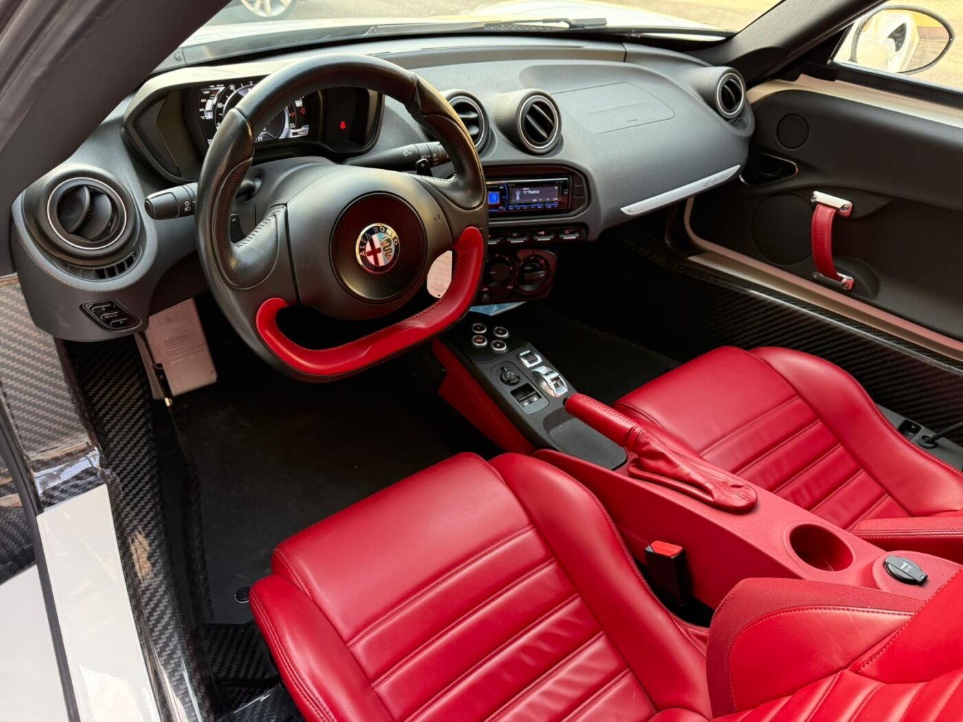 Alfa Romeo 4C Coupè Tct SOLO 27.000 Bianco Perla!!! 25