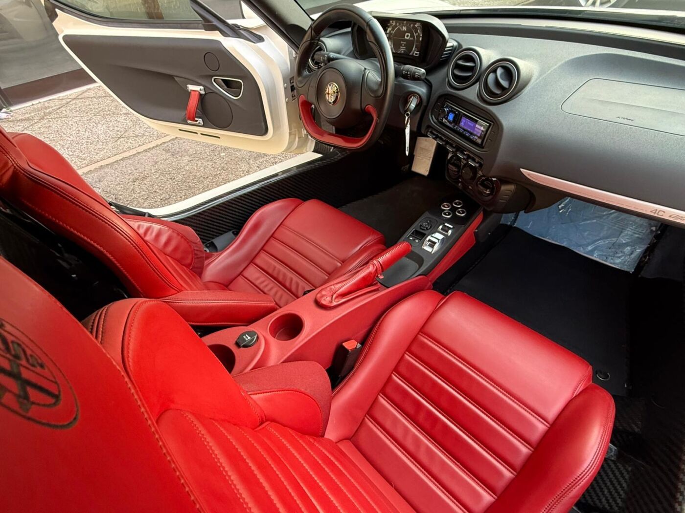 Alfa Romeo 4C Coupè Tct SOLO 27.000 Bianco Perla!!! 26