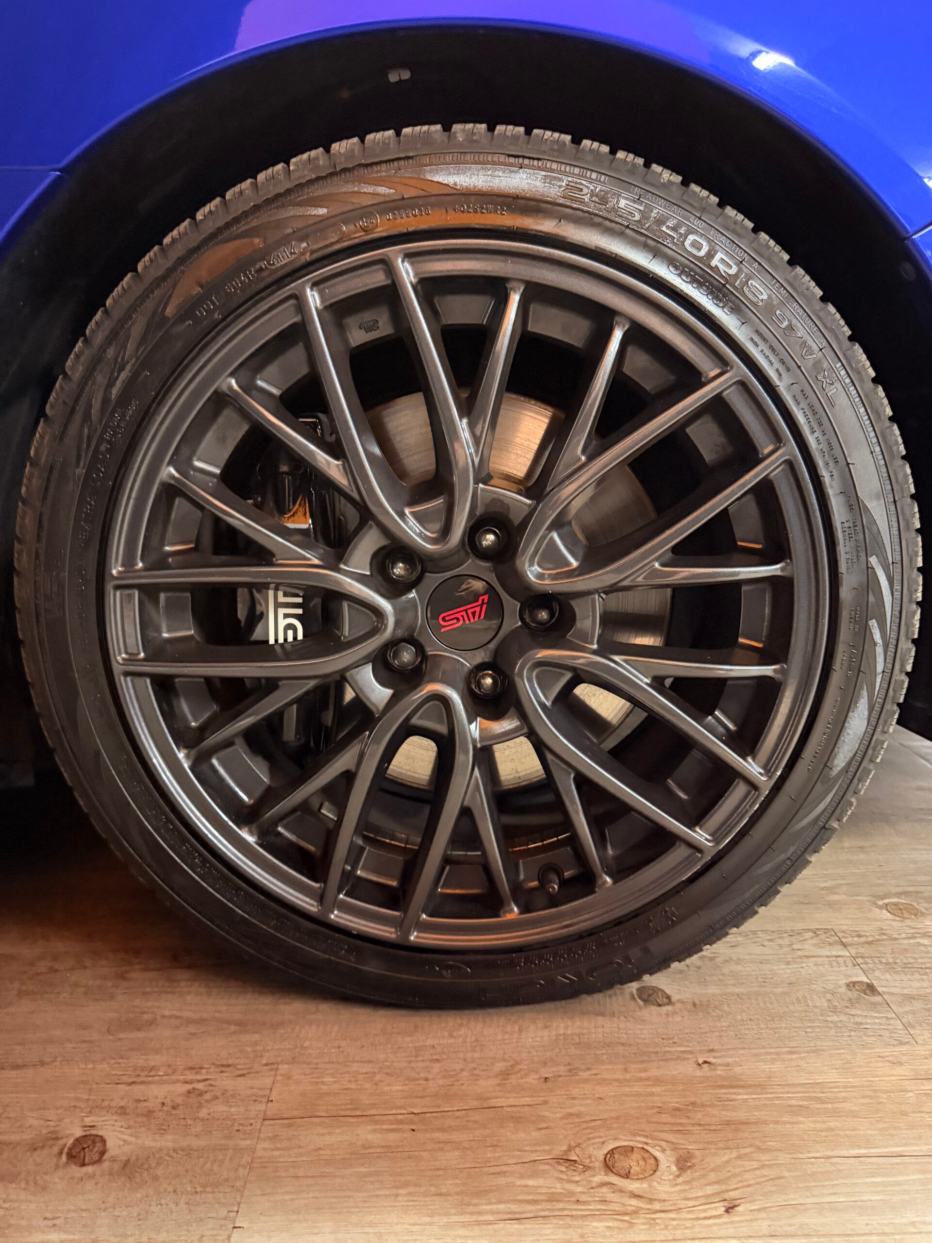 Subaru WRX WORLD RALLY BLUE CON SOLI 26.647 KM 31