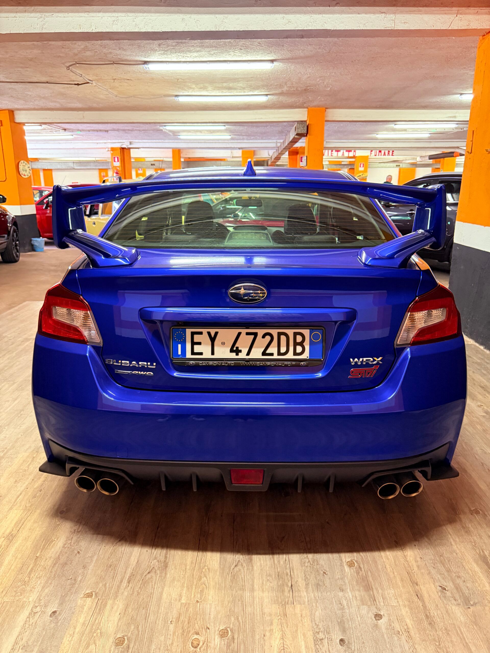 Subaru WRX WORLD RALLY BLUE CON SOLI 26.647 KM 63
