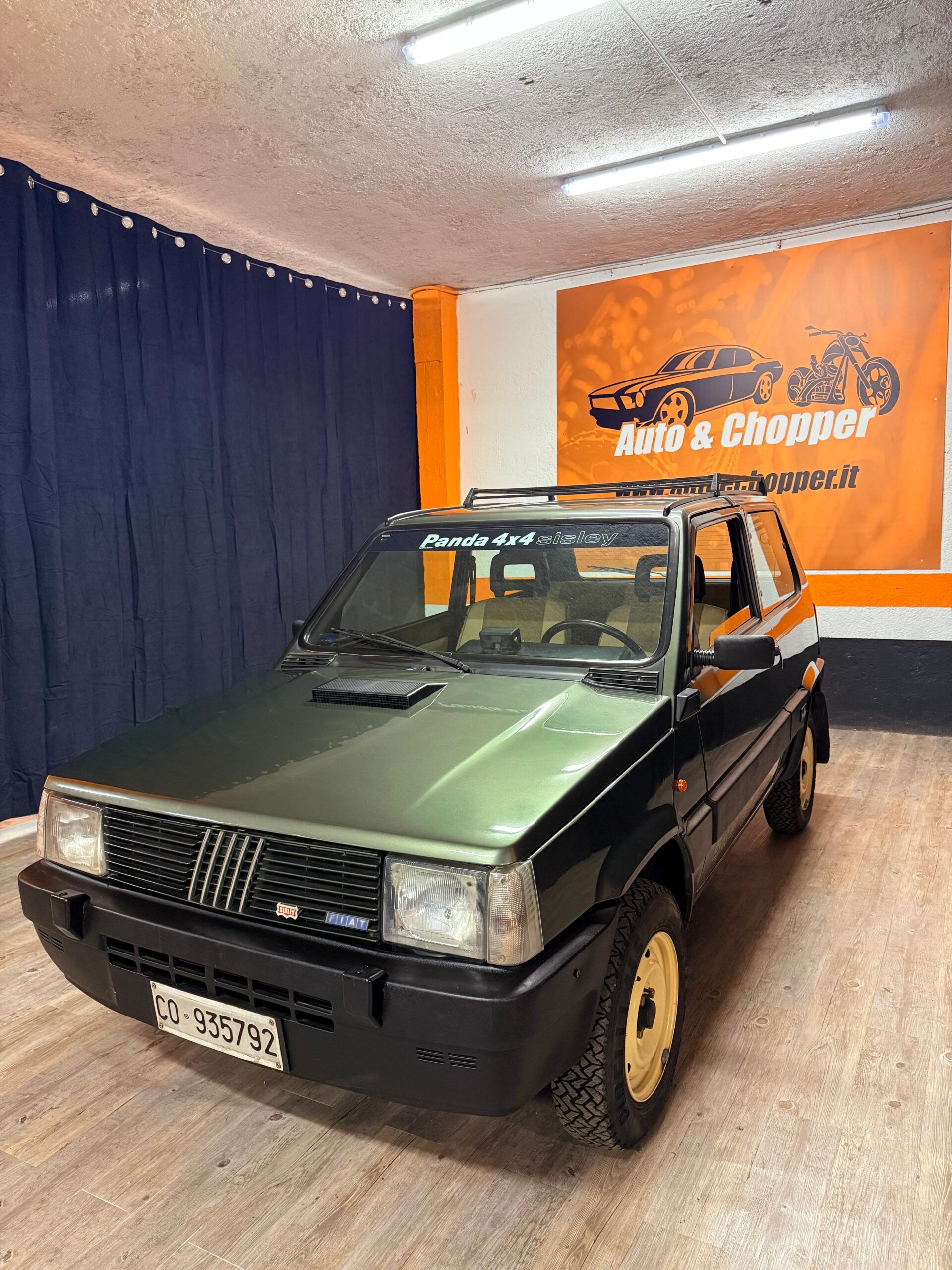 Fiat MERAVIGLIOSA PANDA 4X4 SISLEY ARIA CONDIZIONATA 15