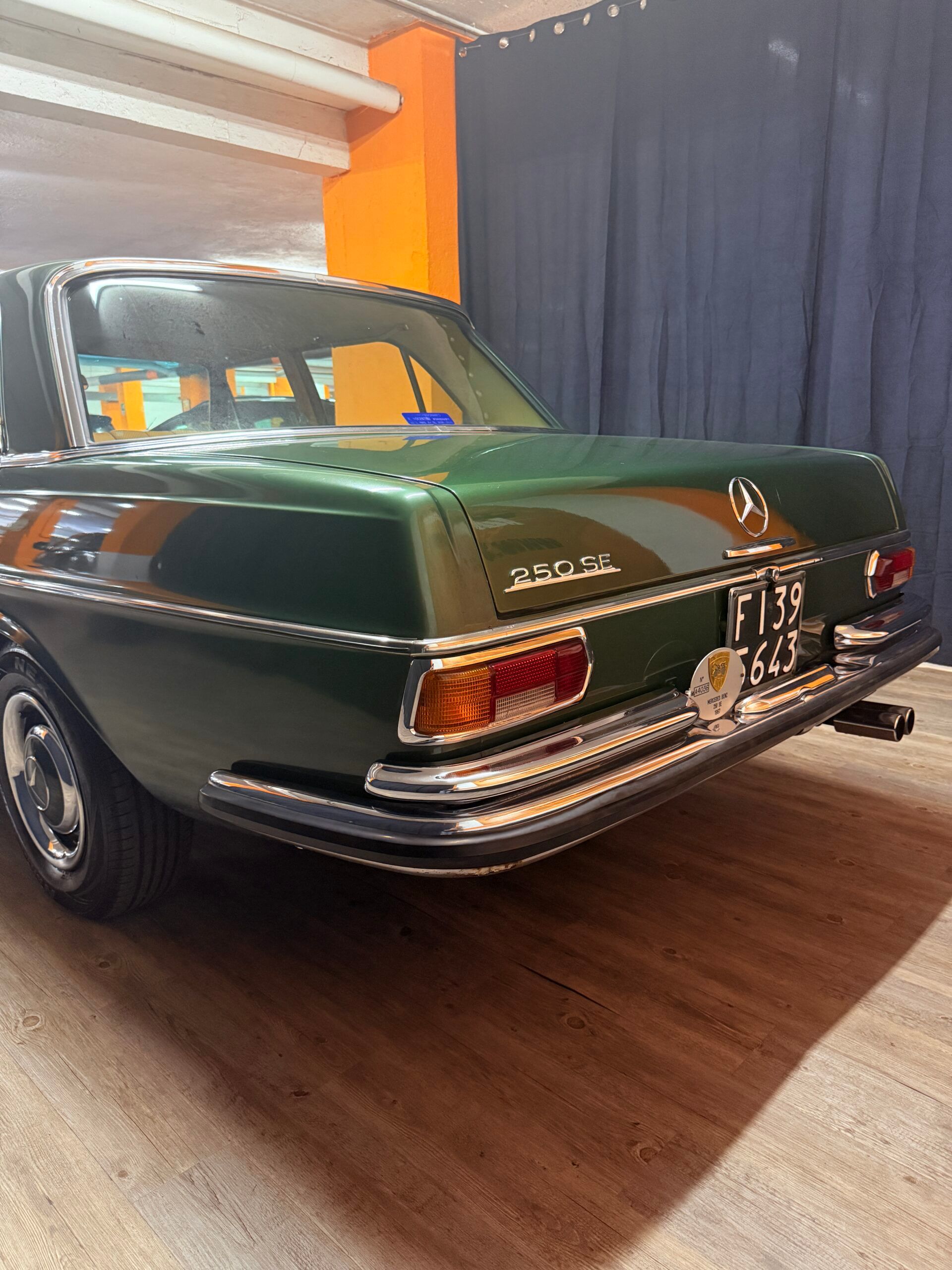 250 SE, W108 DEL 1967 INSCRITTA ASI CON TARGA ORO 47