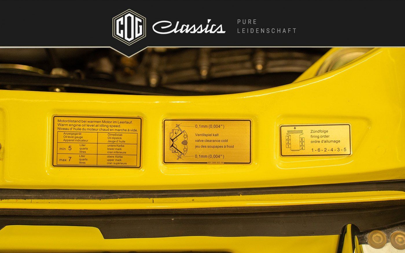 Porsche 911 T 2.4  Ölklappe 12
