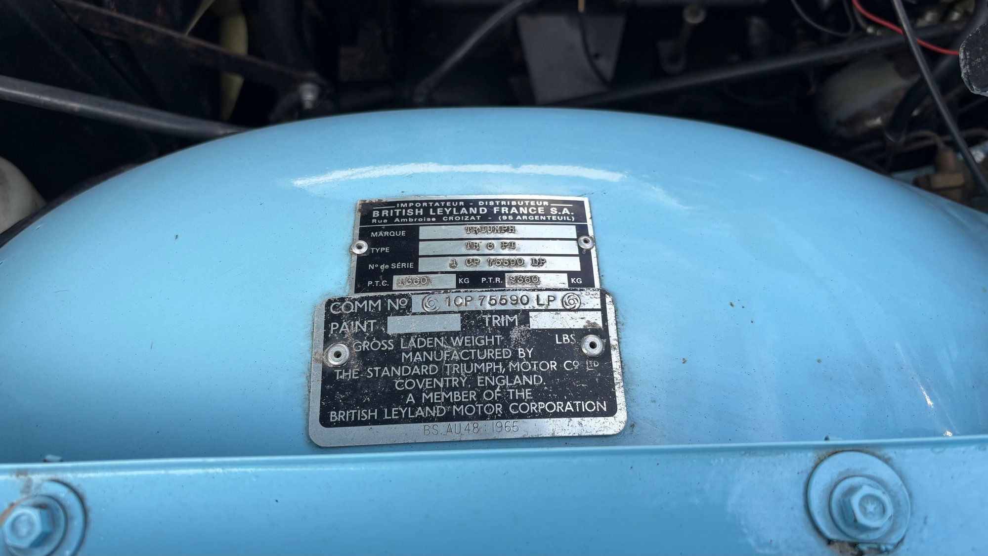 Triumph TR6 PI 20
