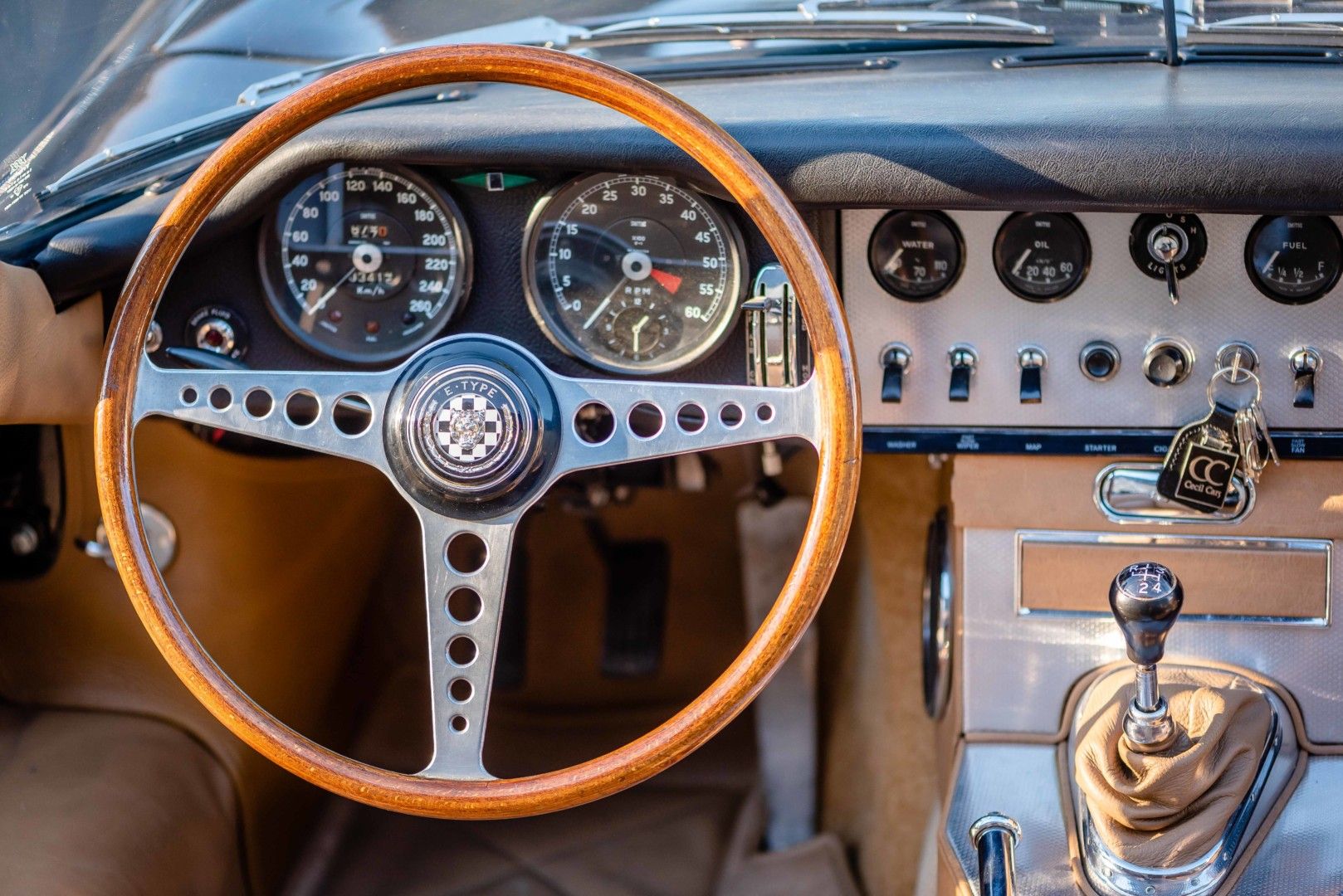 Jaguar Type E planchers plats 31
