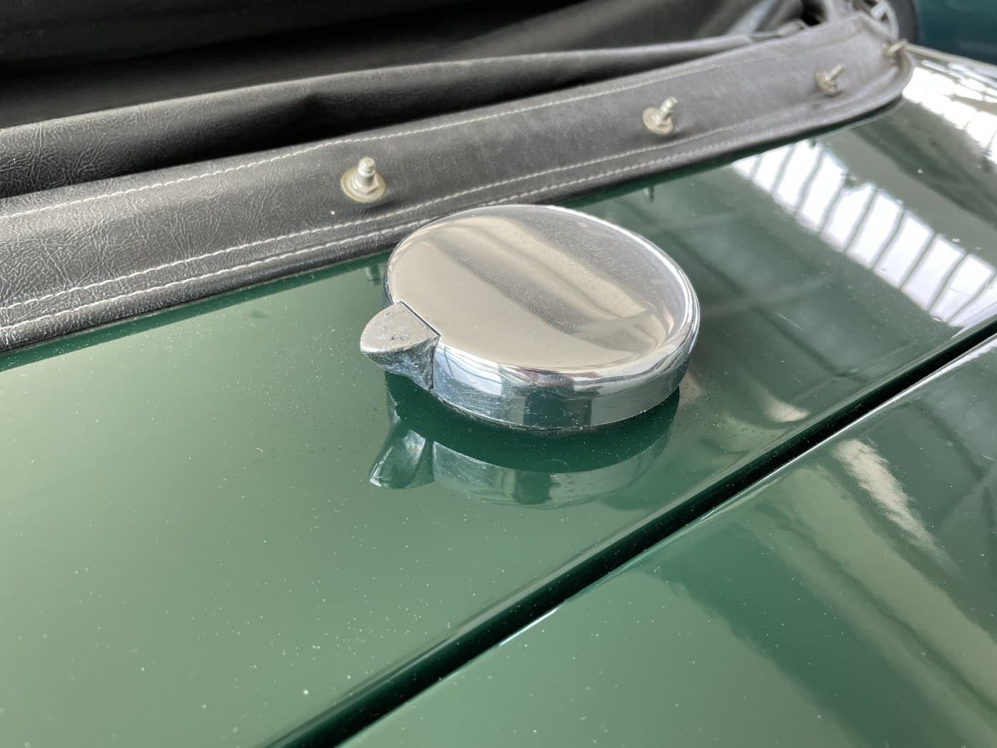 Triumph TR4a IRS intérieur Havane 20