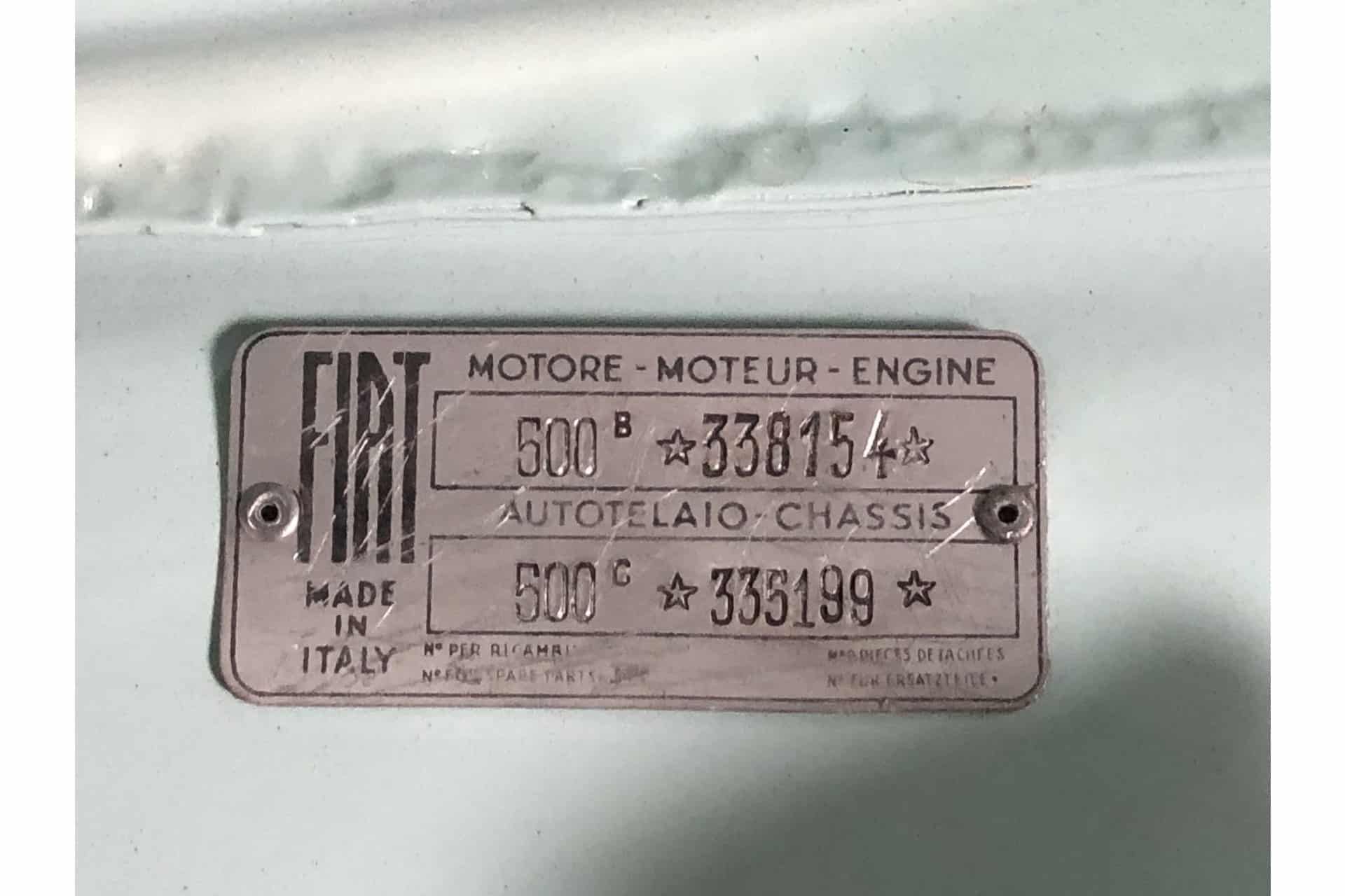 Fiat 500 G Jolly 13