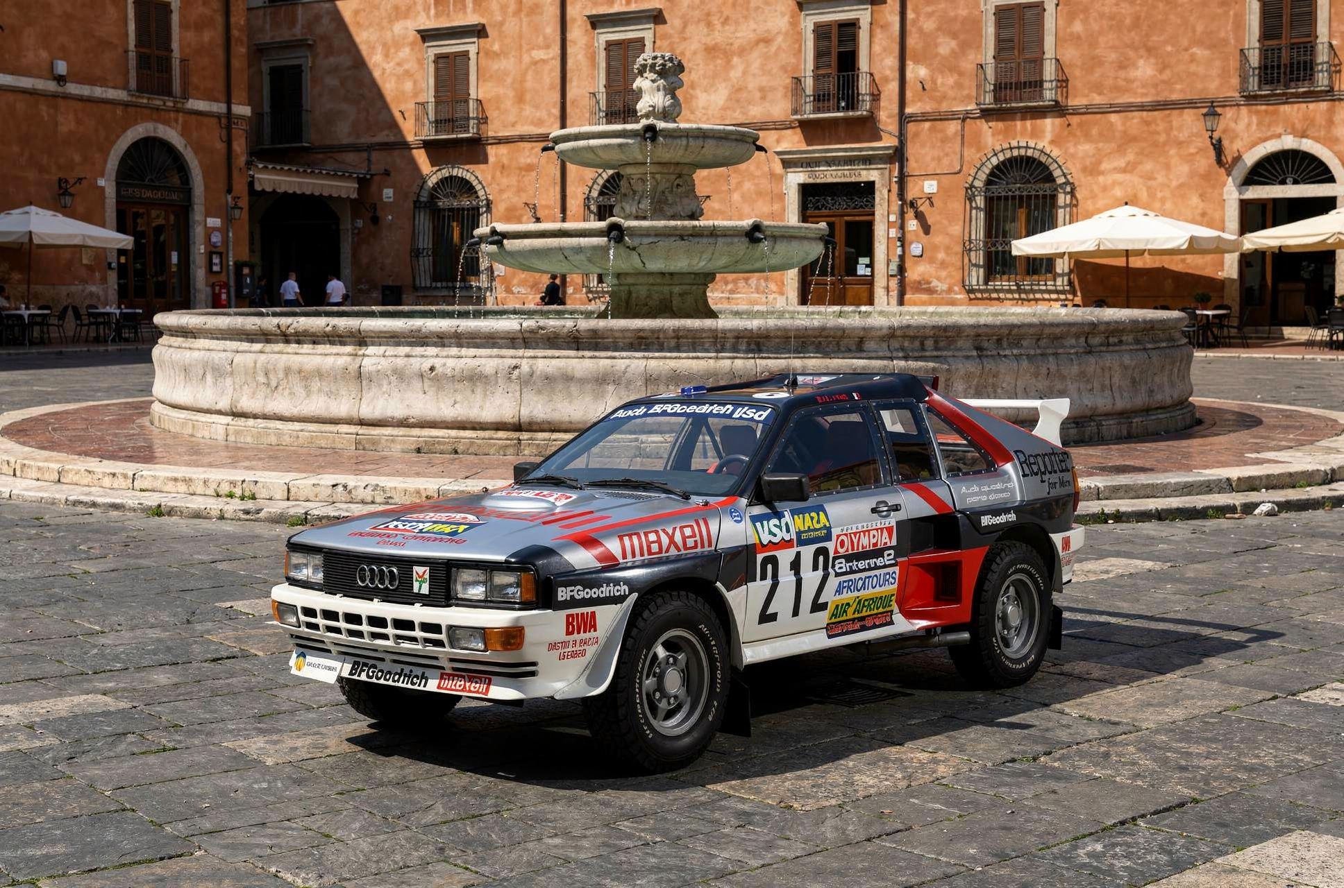 1986 Audi Quattro De Paoli Parigi - Dakar 1986